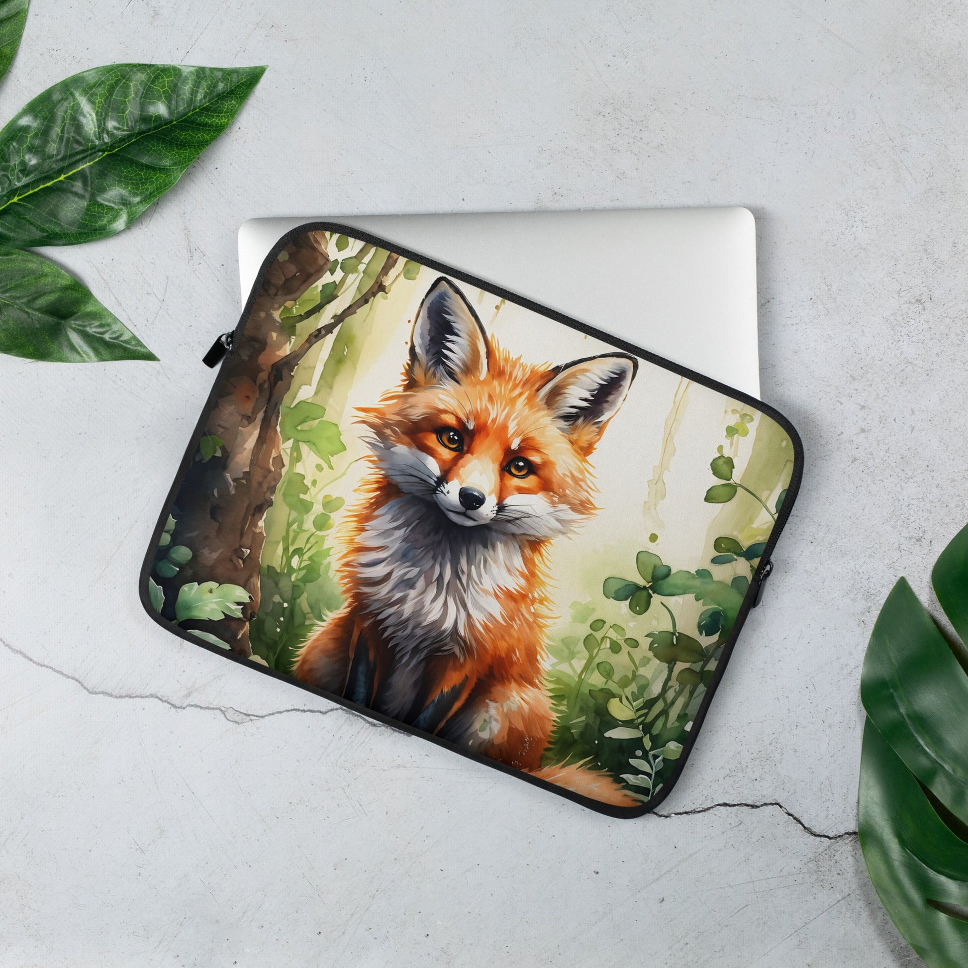 Fox Laptop Sleeve - Laptop Cases - Discovery Co.