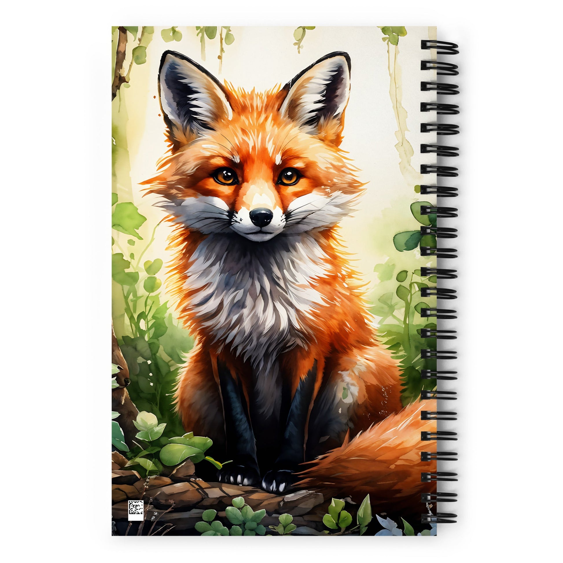 Fox Spiral Notebook - Spiral Notebooks - Discovery Co.