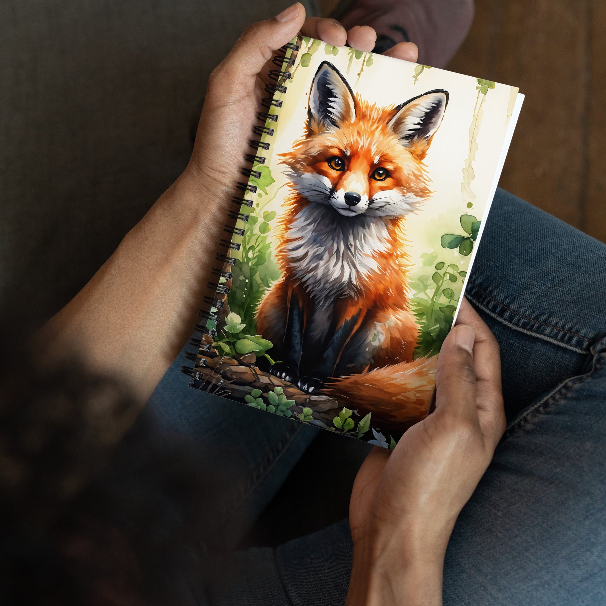 Fox Spiral Notebook - Spiral Notebooks - Discovery Co.