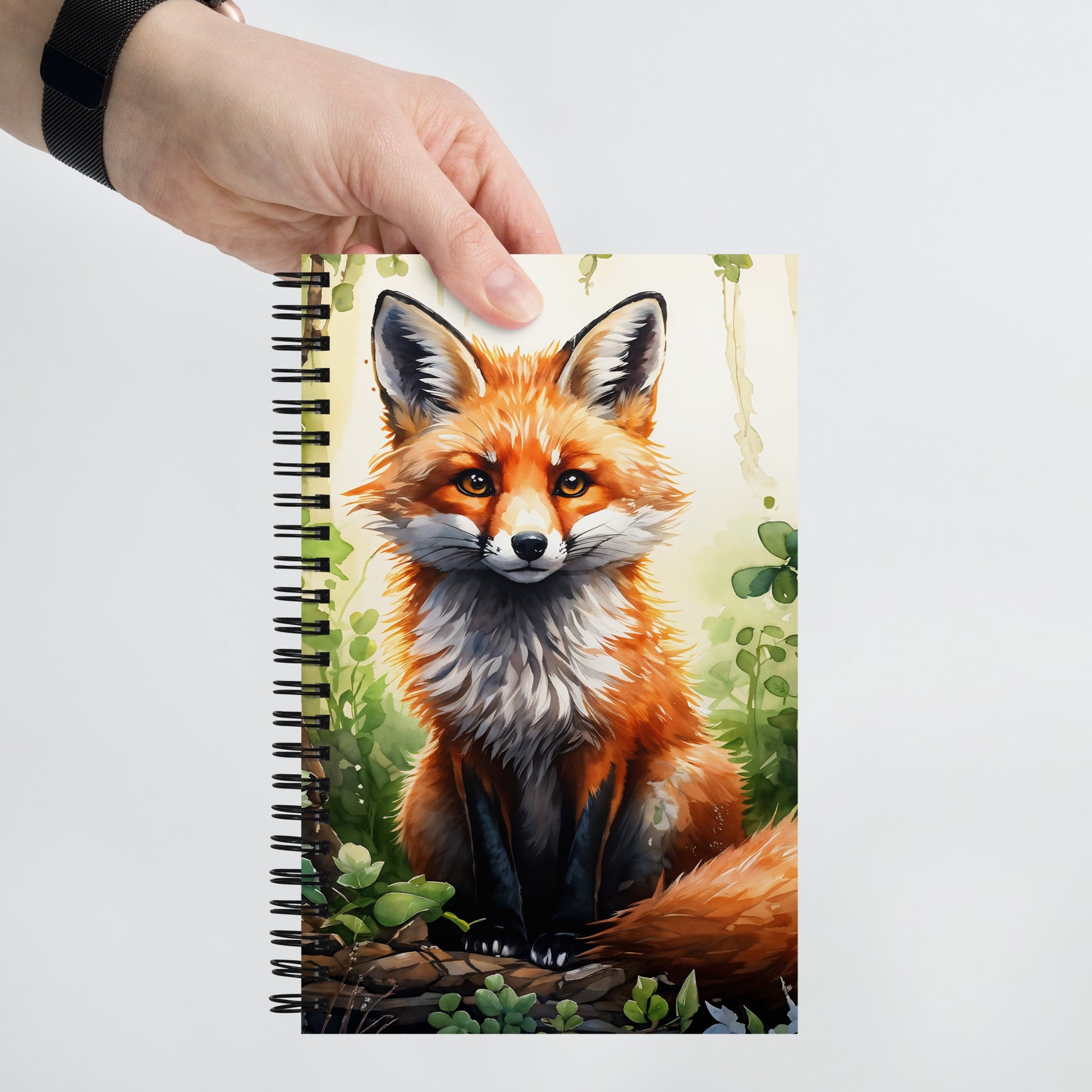 Fox Spiral Notebook - Spiral Notebooks - Discovery Co.