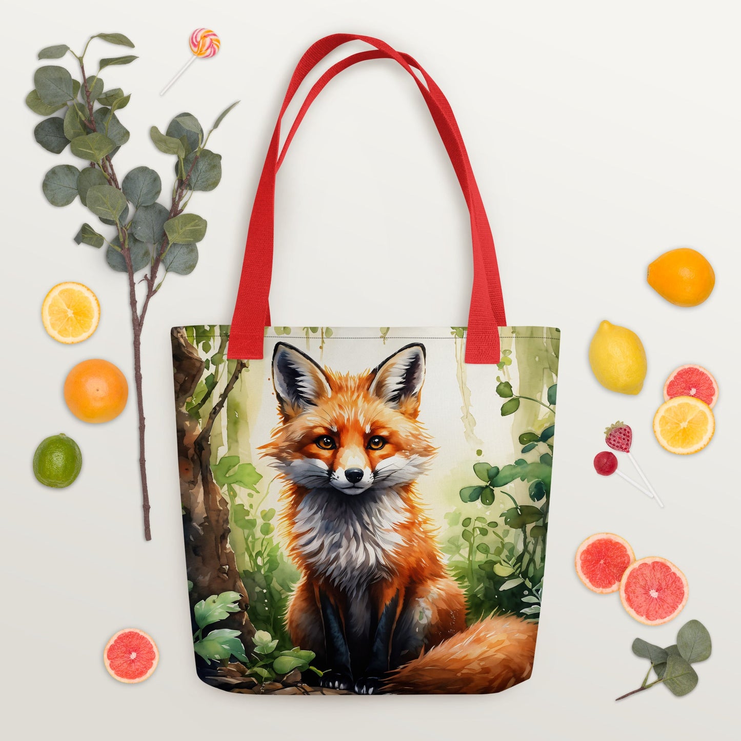 Fox Tote Bag - Tote Bags - Discovery Co.