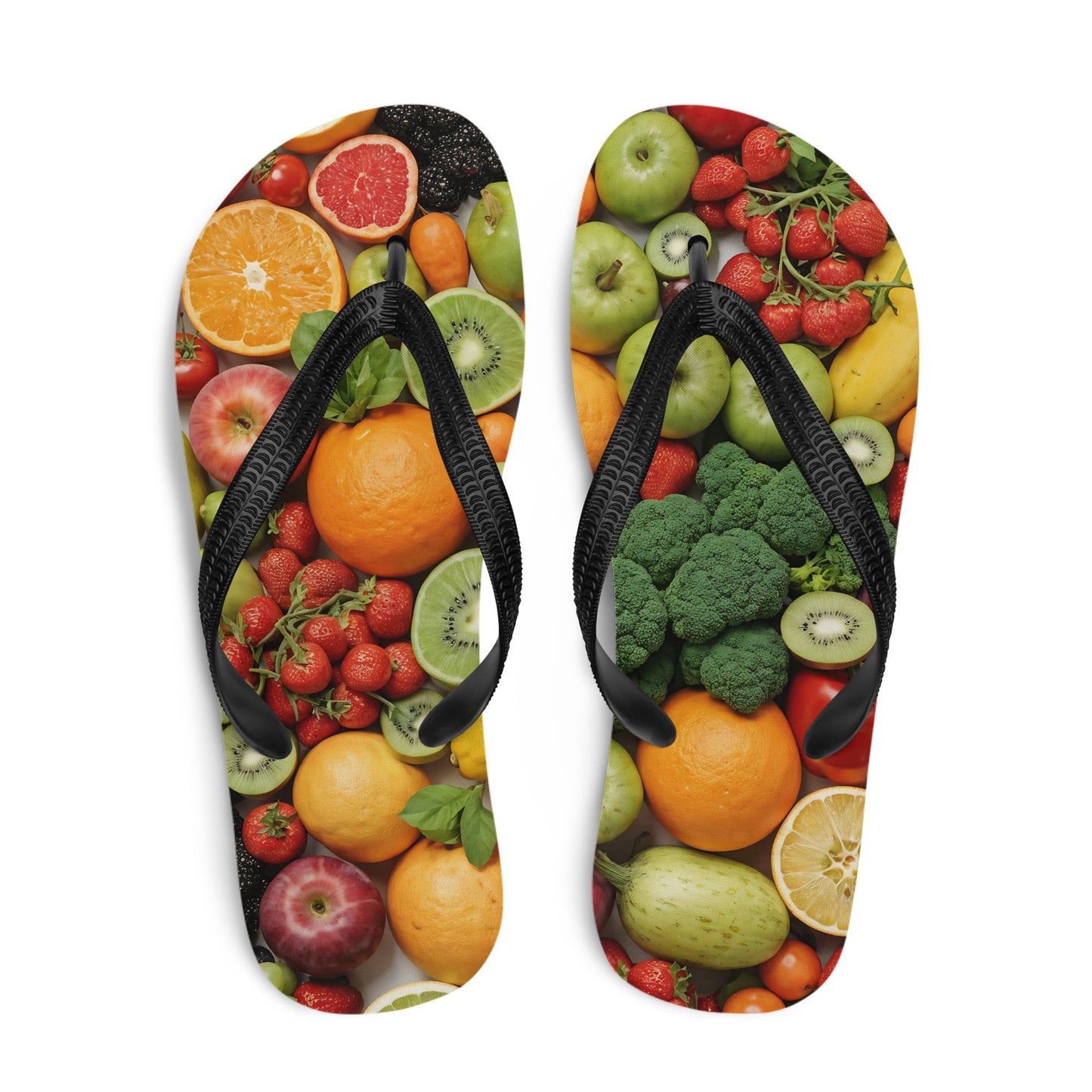 Fruit And Vegetables Flip - Flops - Footwear - Discovery Co.