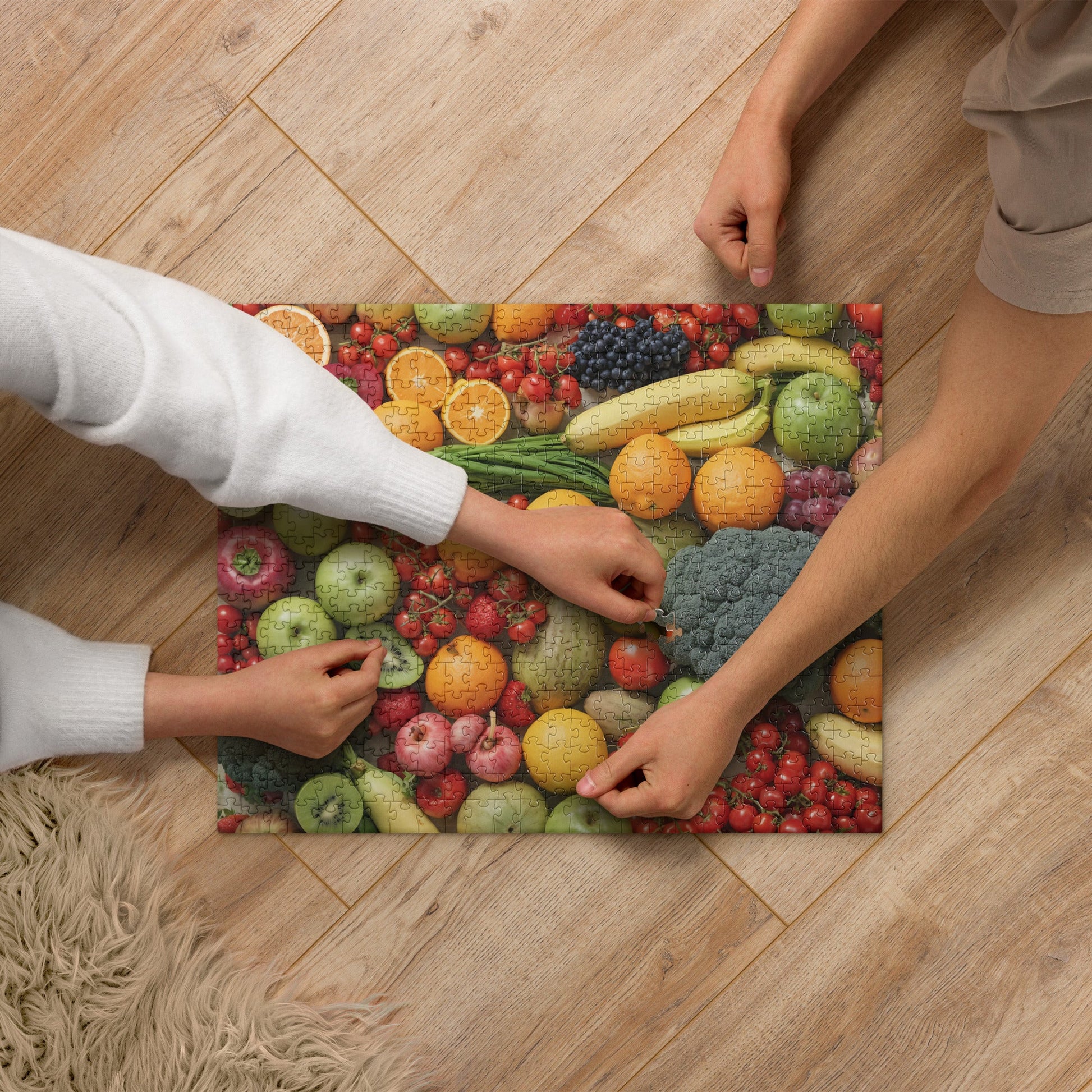 Fruits And Vegetables Jigsaw Puzzle - Puzzle - Discovery Co.
