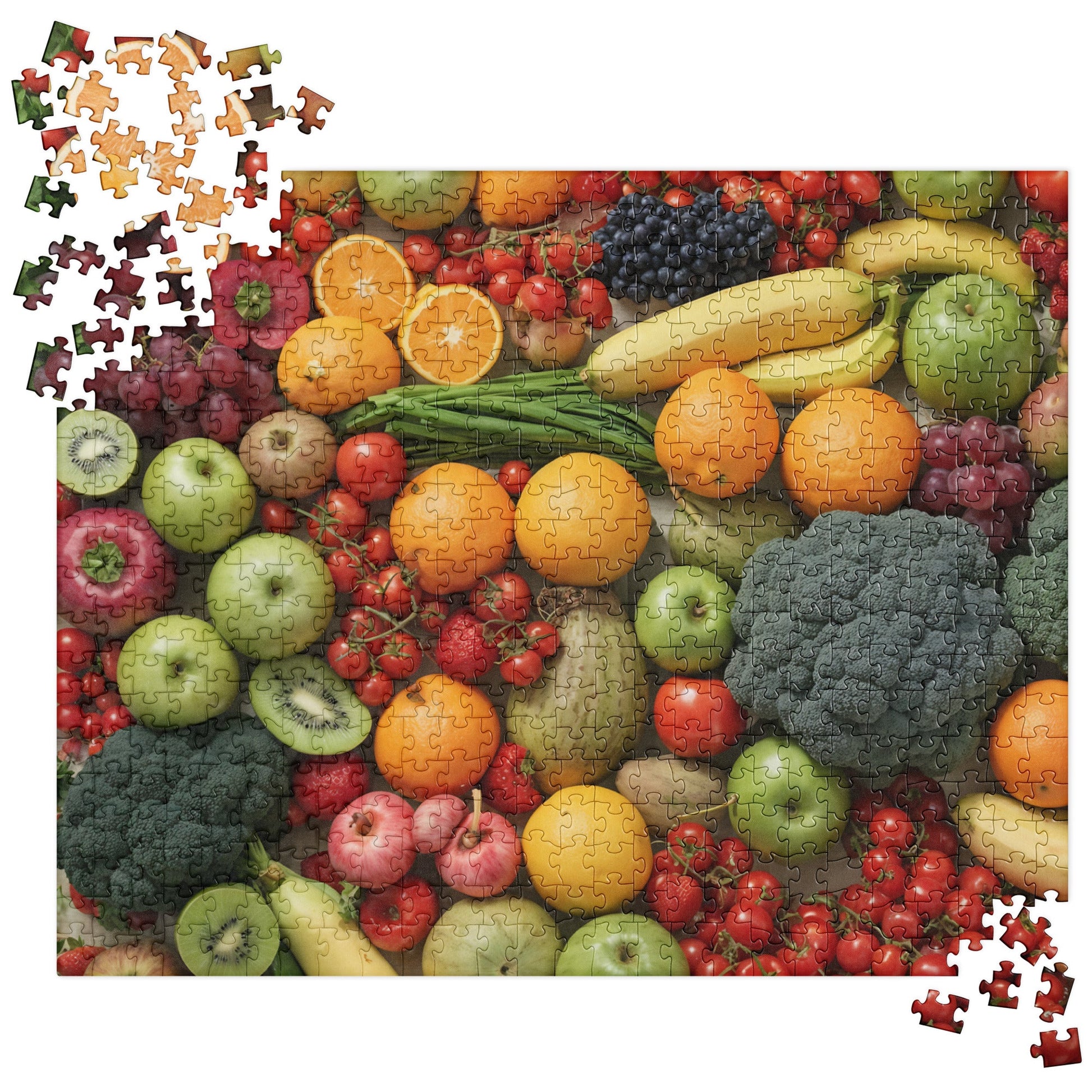 Fruits And Vegetables Jigsaw Puzzle - Puzzle - Discovery Co.