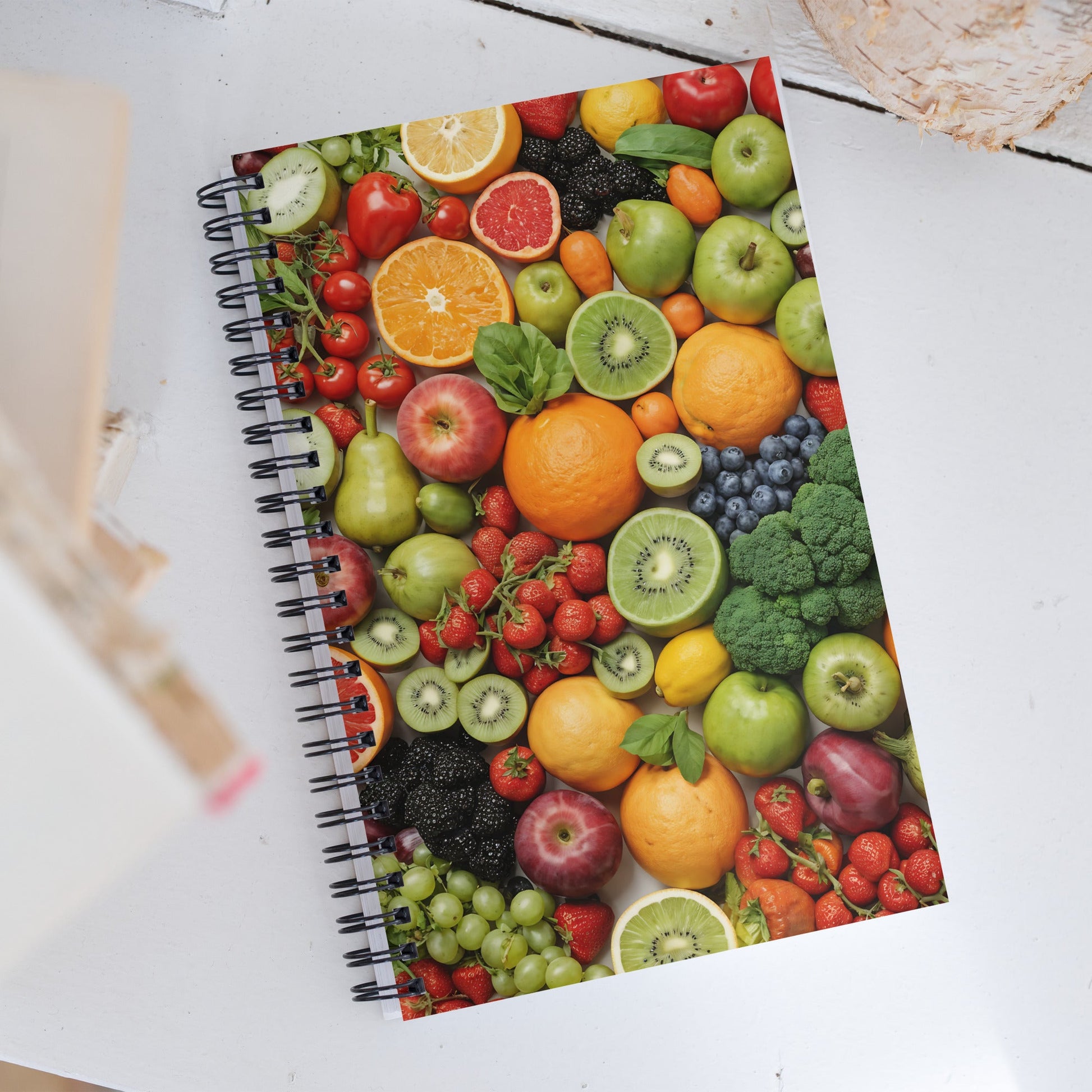 Fruits and Vegetables Spiral Notebook - Spiral Notebooks - Discovery Co.