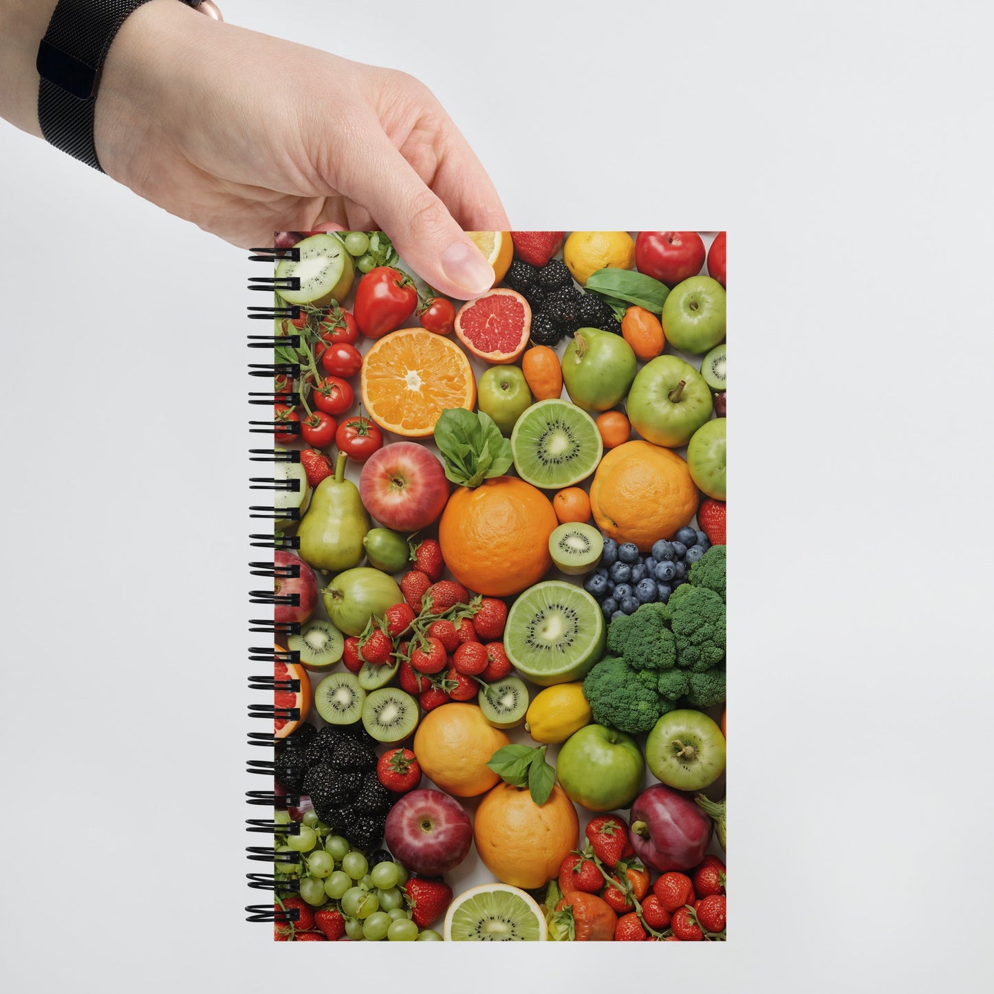 Fruits and Vegetables Spiral Notebook - Spiral Notebooks - Discovery Co.