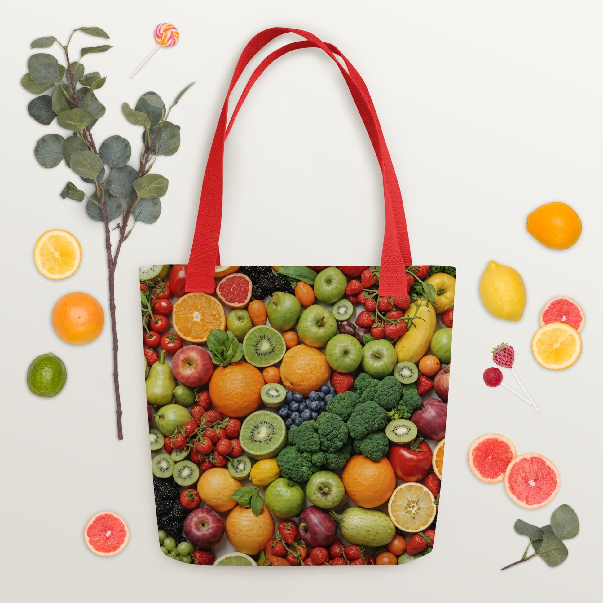 Fruits and Vegetables Tote Bag - Tote Bags - Discovery Co.