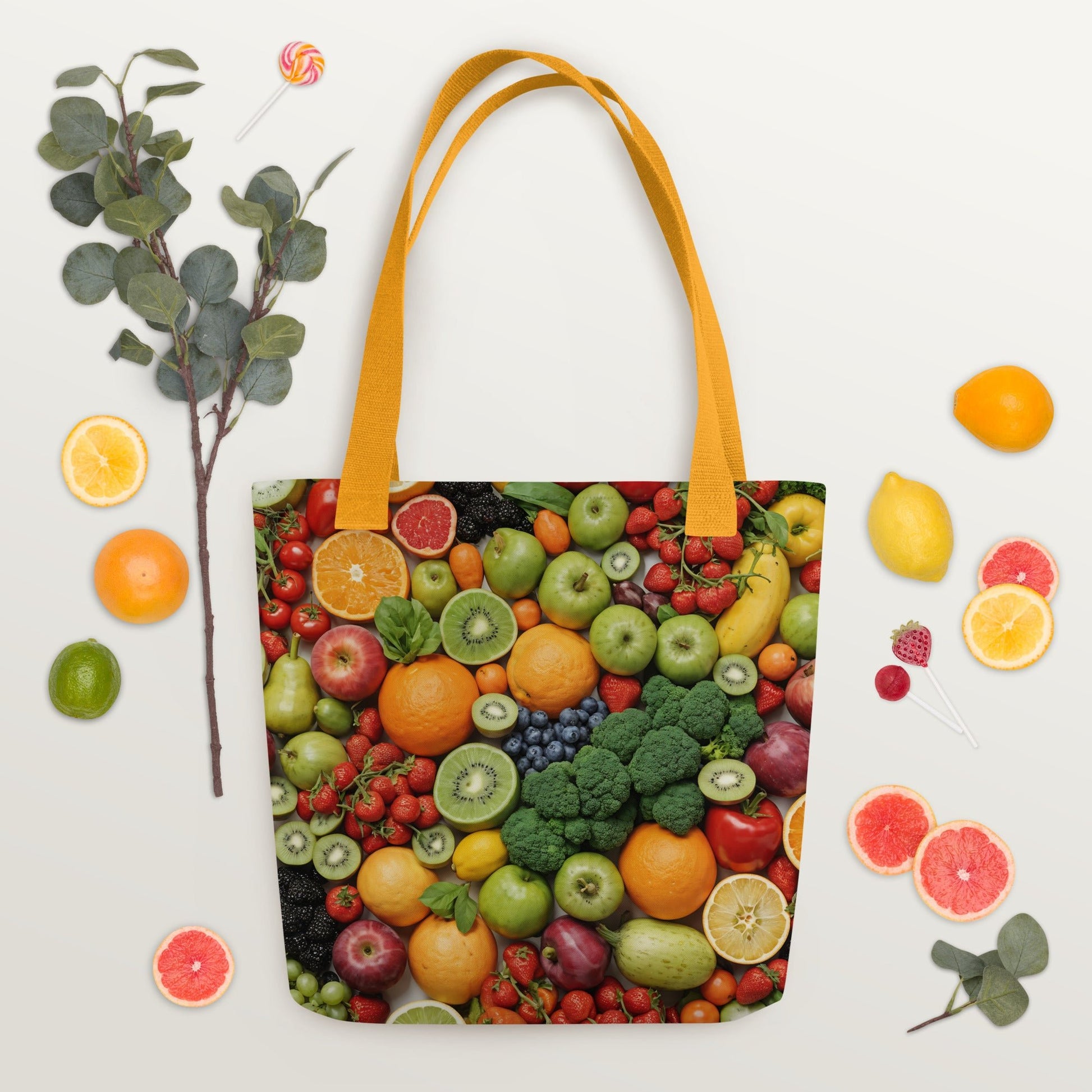 Fruits and Vegetables Tote Bag - Tote Bags - Discovery Co.