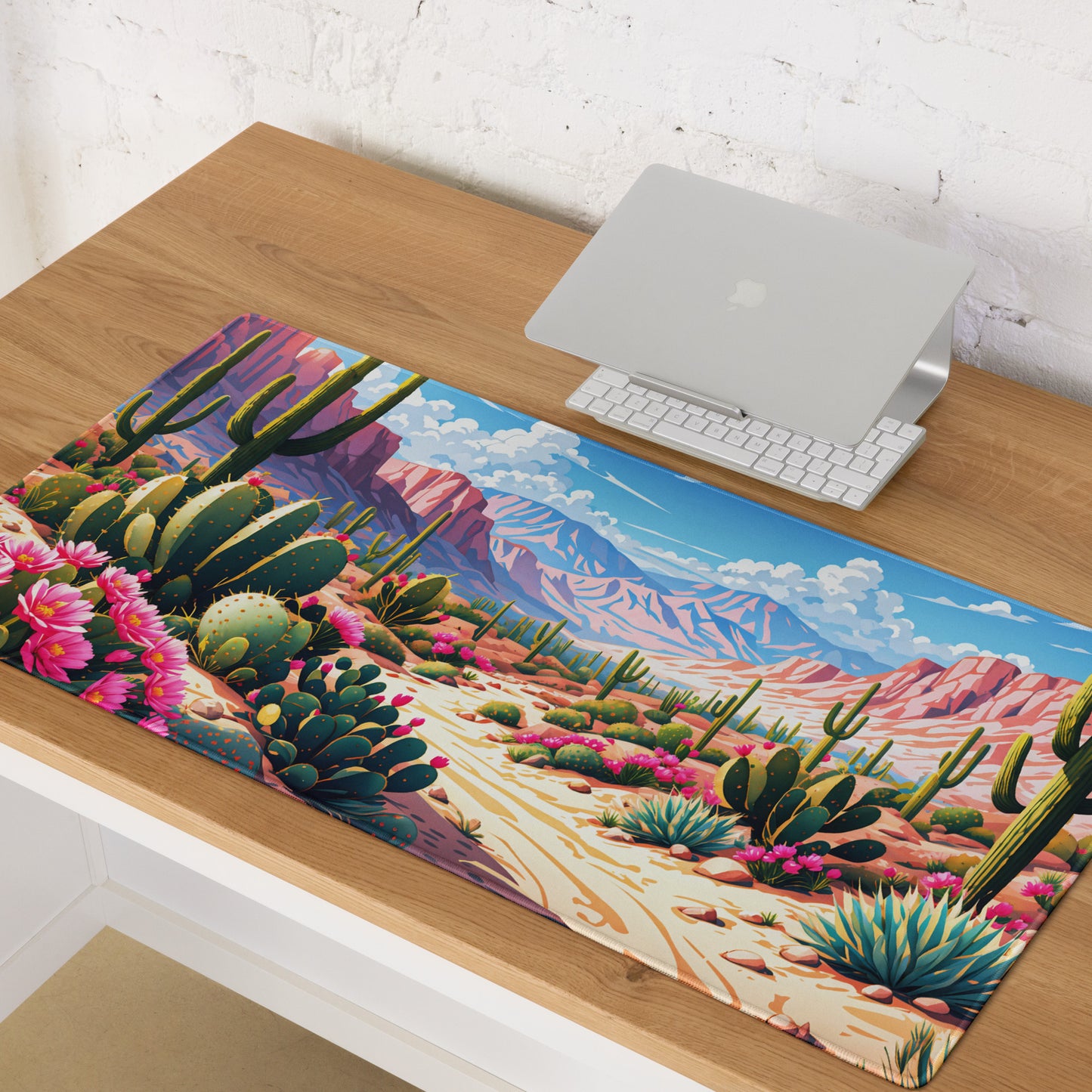 Cactus Desert II Gaming Mouse Pad