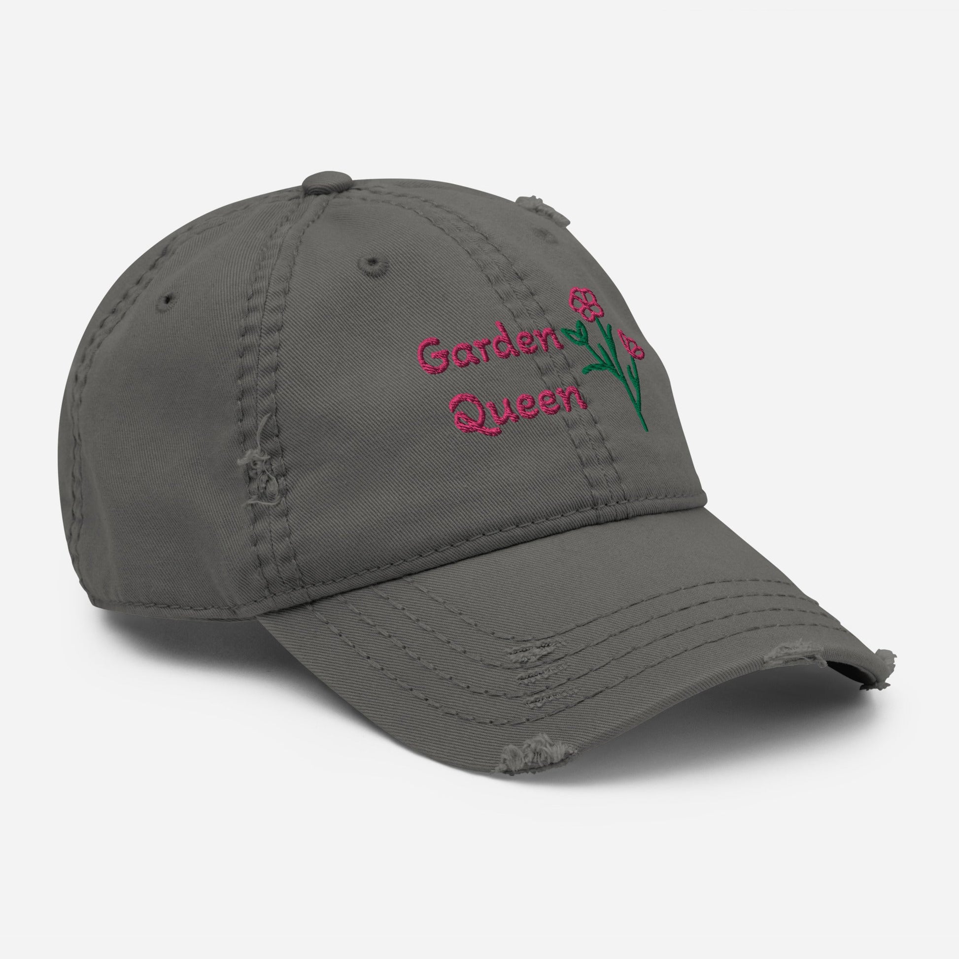 Garden Queen Distressed Hat - Hats - Discovery Co.