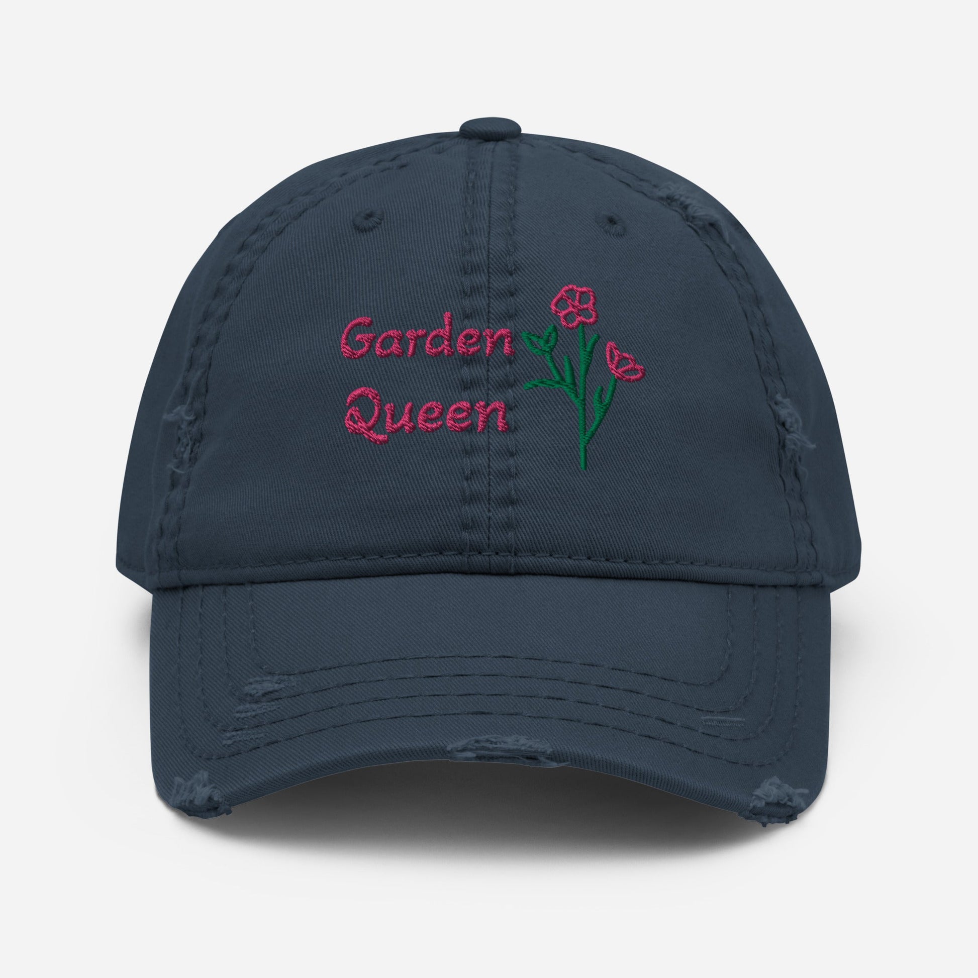Garden Queen Distressed Hat - Hats - Discovery Co.
