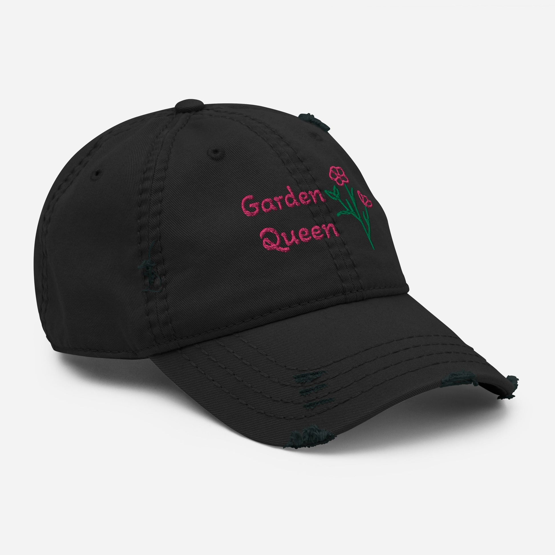 Garden Queen Distressed Hat - Hats - Discovery Co.