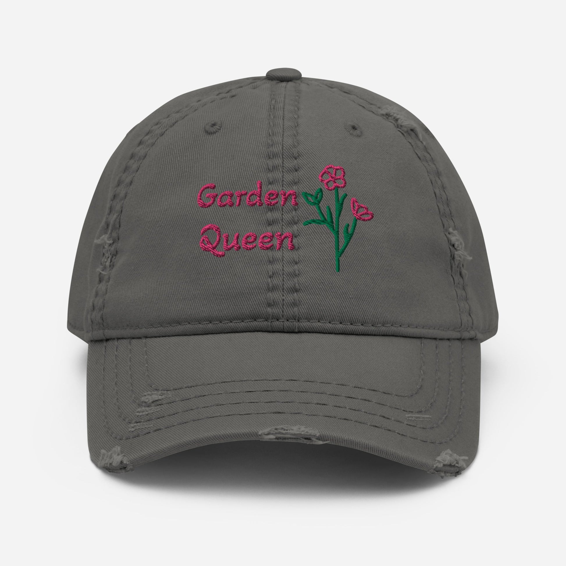 Garden Queen Distressed Hat - Hats - Discovery Co.