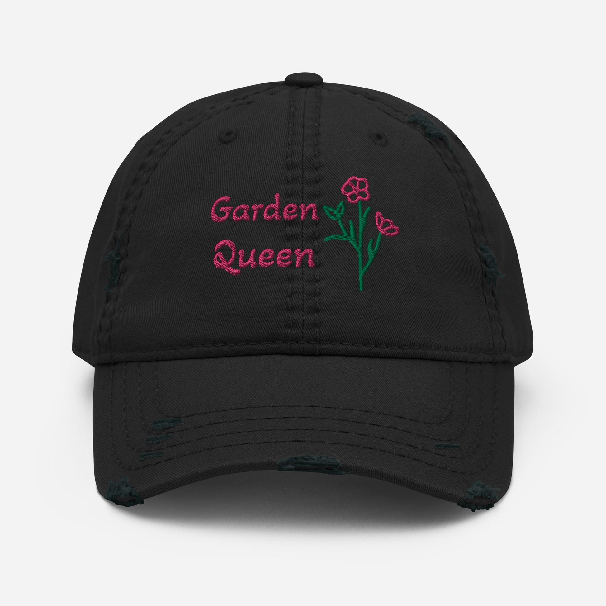 Garden Queen Distressed Hat - Hats - Discovery Co.