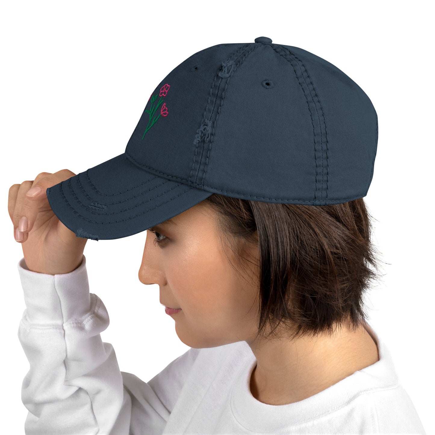 Garden Queen Distressed Hat - Hats - Discovery Co.