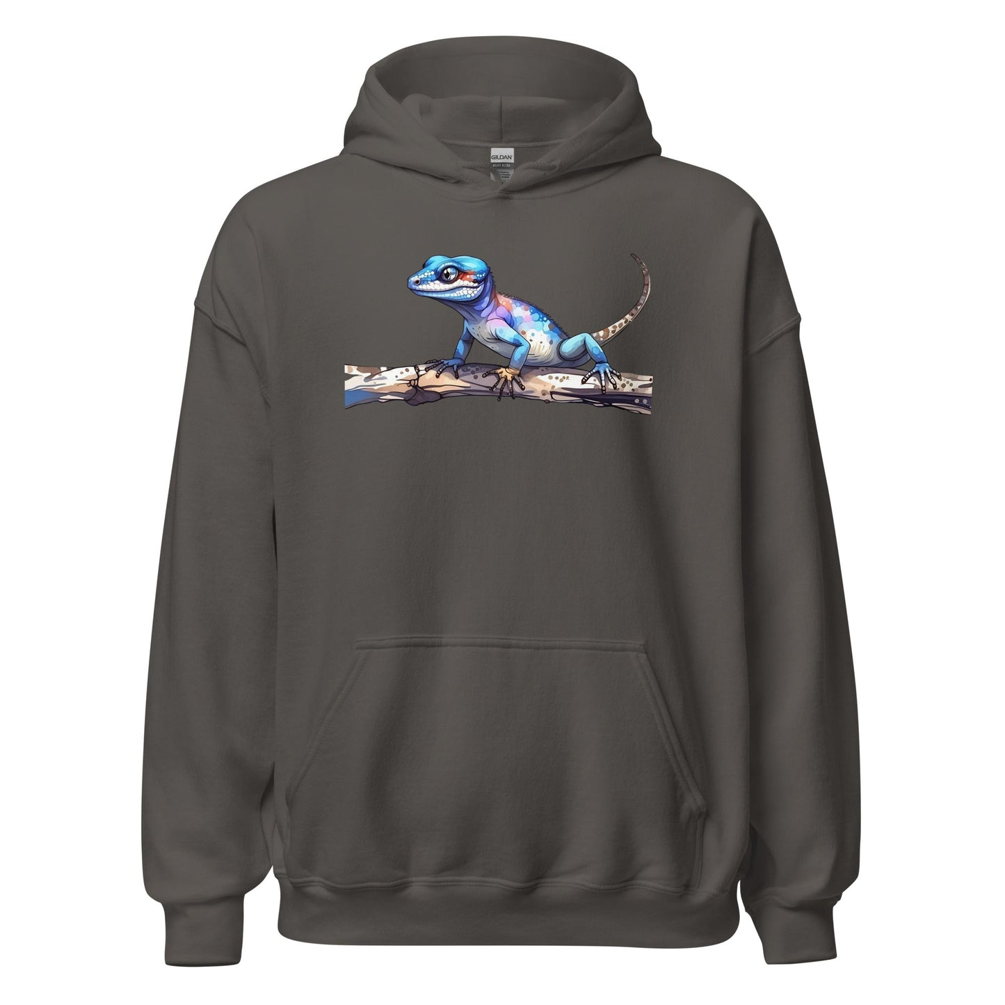 Gecko Watercolor Art Men's (Unisex) Hoodie - Discovery Co.