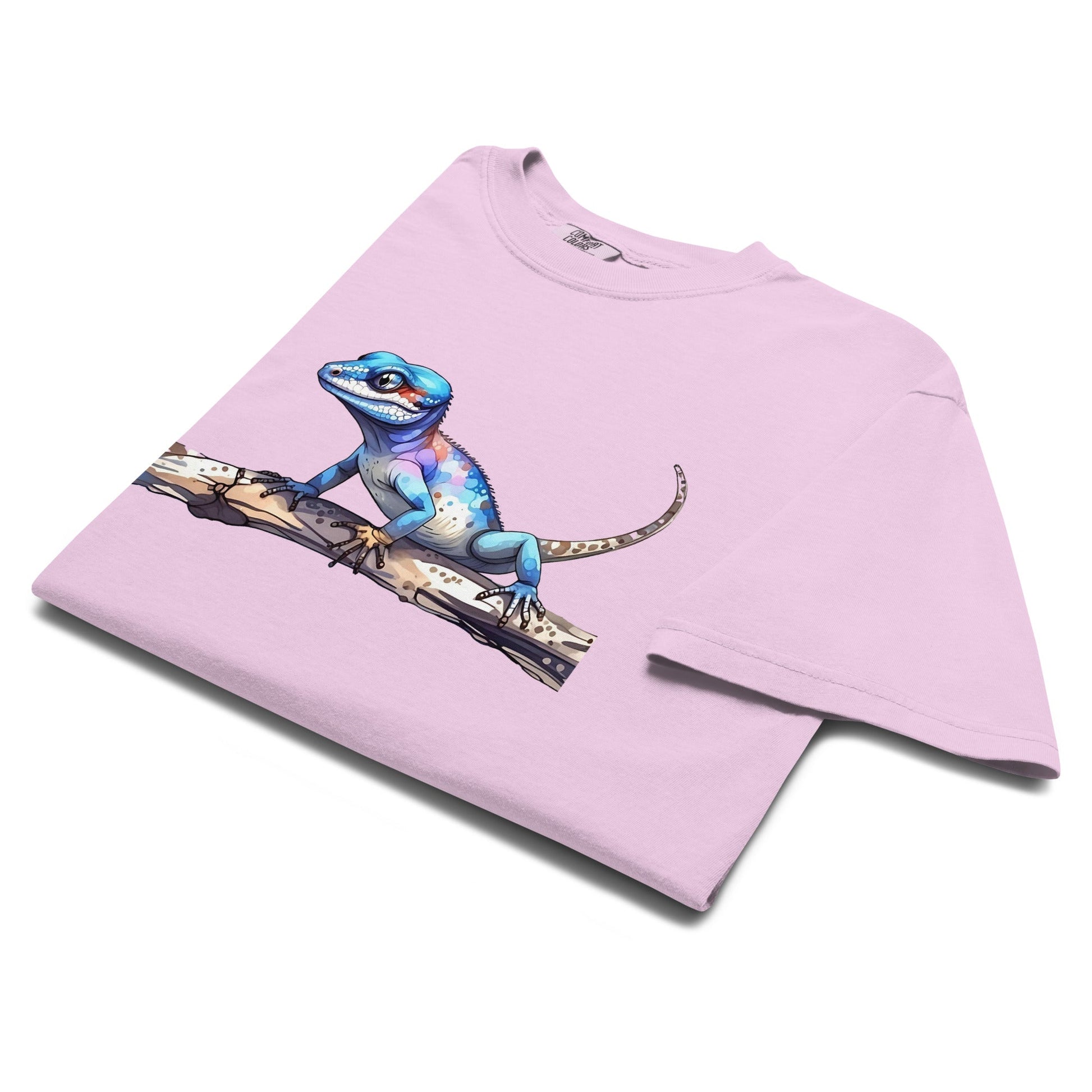 Gecko Watercolor Art Women's (Unisex) Premium Tee - Women's Shirts - Discovery Co.