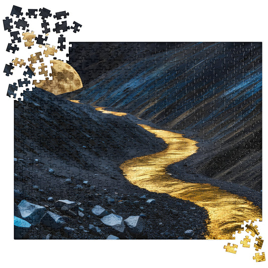 Golden Path Jigsaw Puzzle - Puzzle - Discovery Co.