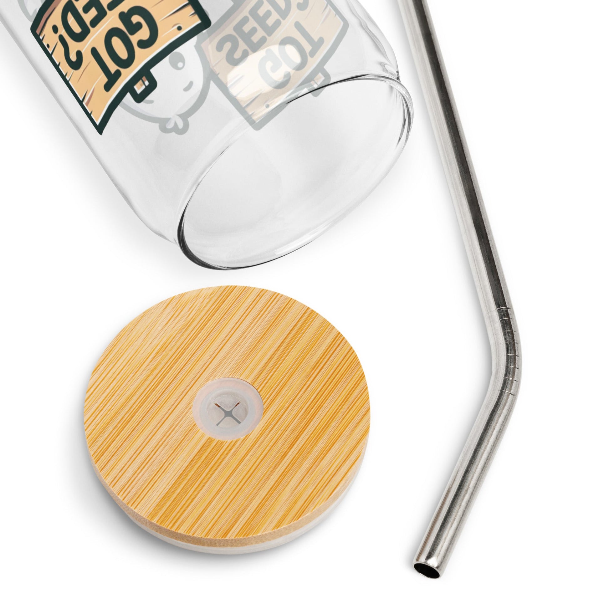 Got Seed? Can - Shaped Glass - Can - Shaped Glass - Discovery Co.