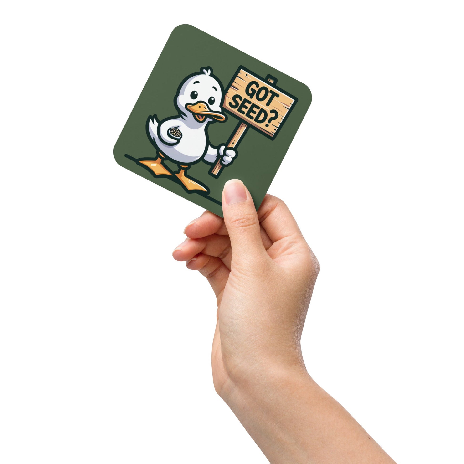 Got Seed? Cork - Back Coaster - Coasters - Discovery Co.
