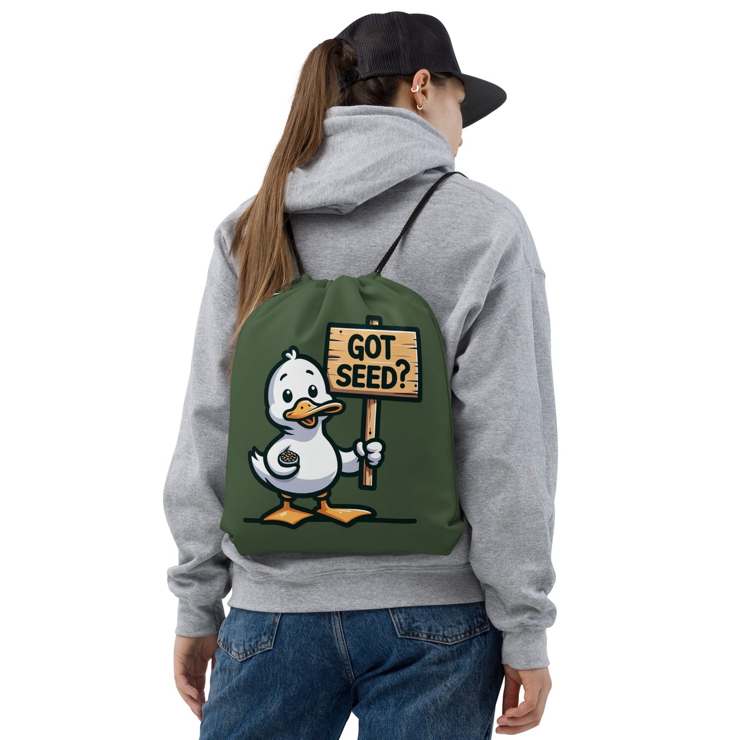 Got Seed? Drawstring Bag - Drawstring Bag - Discovery Co.