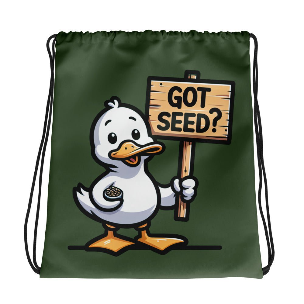 Got Seed? Drawstring Bag - Drawstring Bag - Discovery Co.