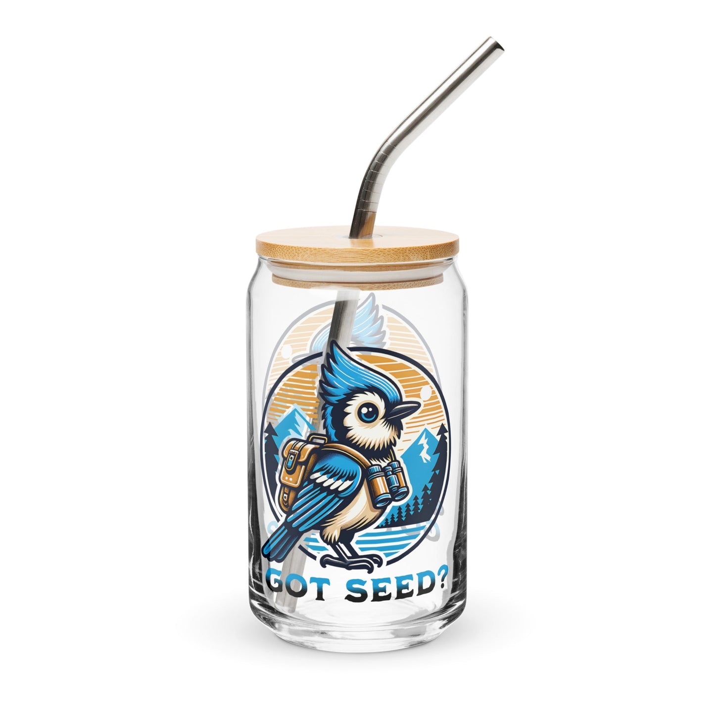 Got Seed? II Can - Shaped Glass - Can - Shaped Glass - Discovery Co.