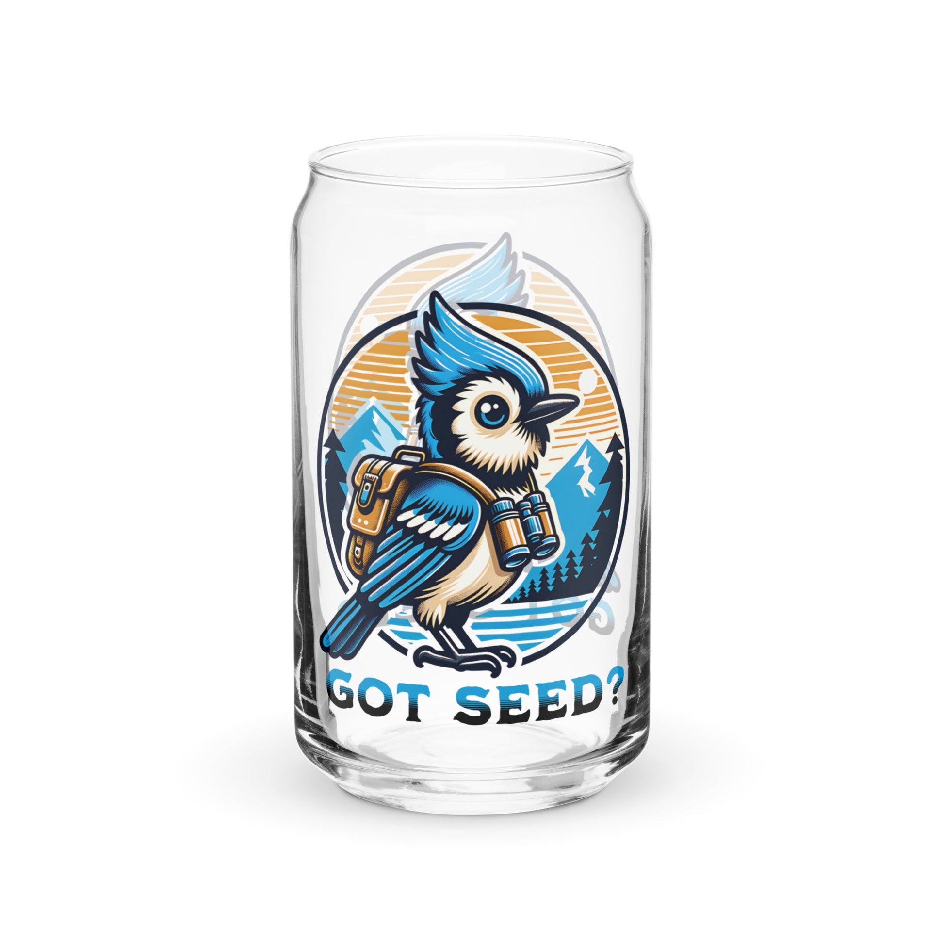 Got Seed? II Can - Shaped Glass - Can - Shaped Glass - Discovery Co.