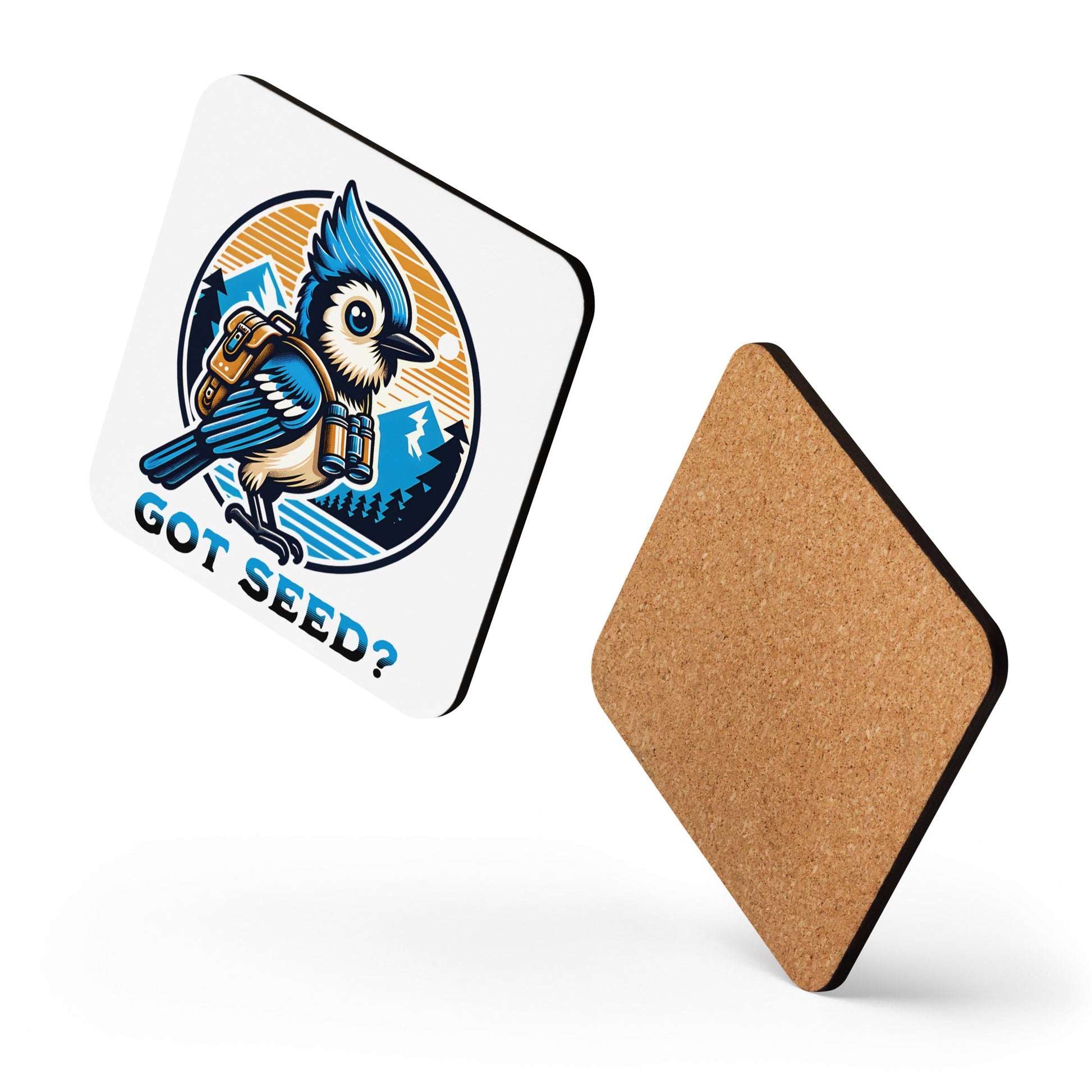 Got Seed? II Cork - Back Coaster - Coasters - Discovery Co.