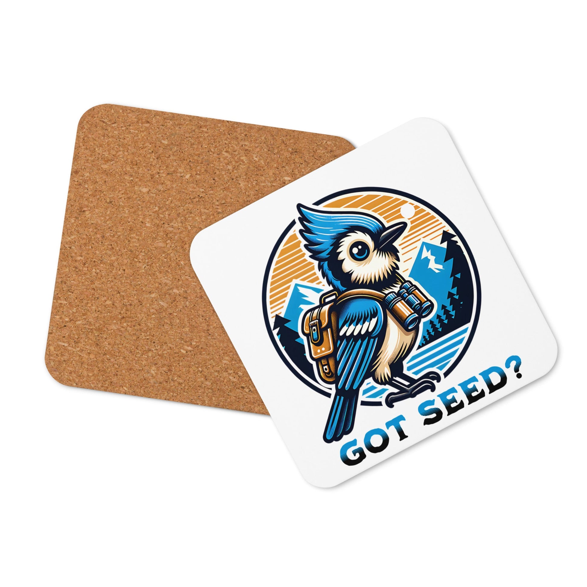 Got Seed? II Cork - Back Coaster - Coasters - Discovery Co.