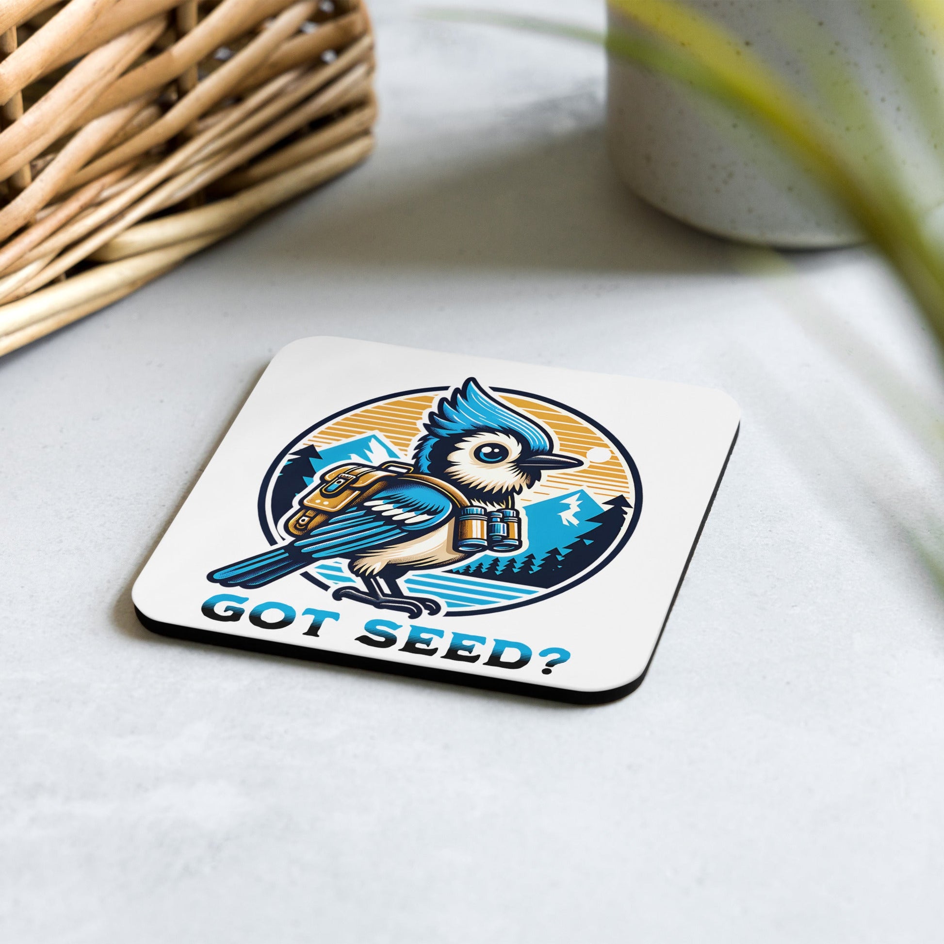 Got Seed? II Cork - Back Coaster - Coasters - Discovery Co.