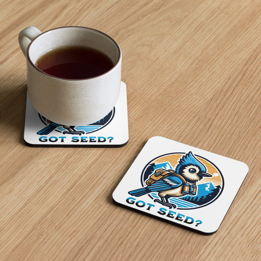 Got Seed? II Cork - Back Coaster - Coasters - Discovery Co.