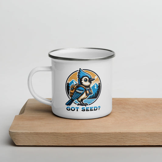 Got Seed? II Enamel Mug - Mugs - Discovery Co.