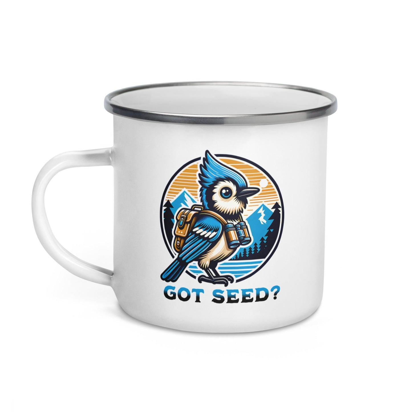 Got Seed? II Enamel Mug - Mugs - Discovery Co.