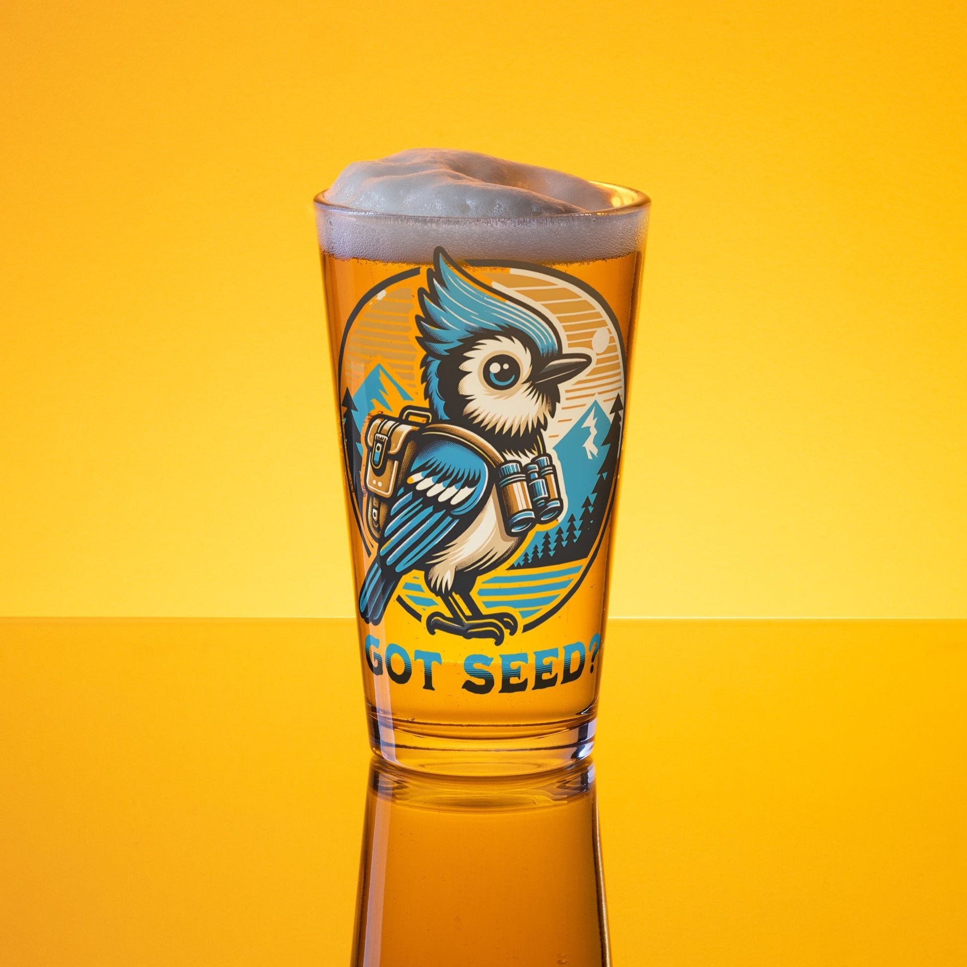 Got Seed? II Pint Glass - Beer Glass - Discovery Co.
