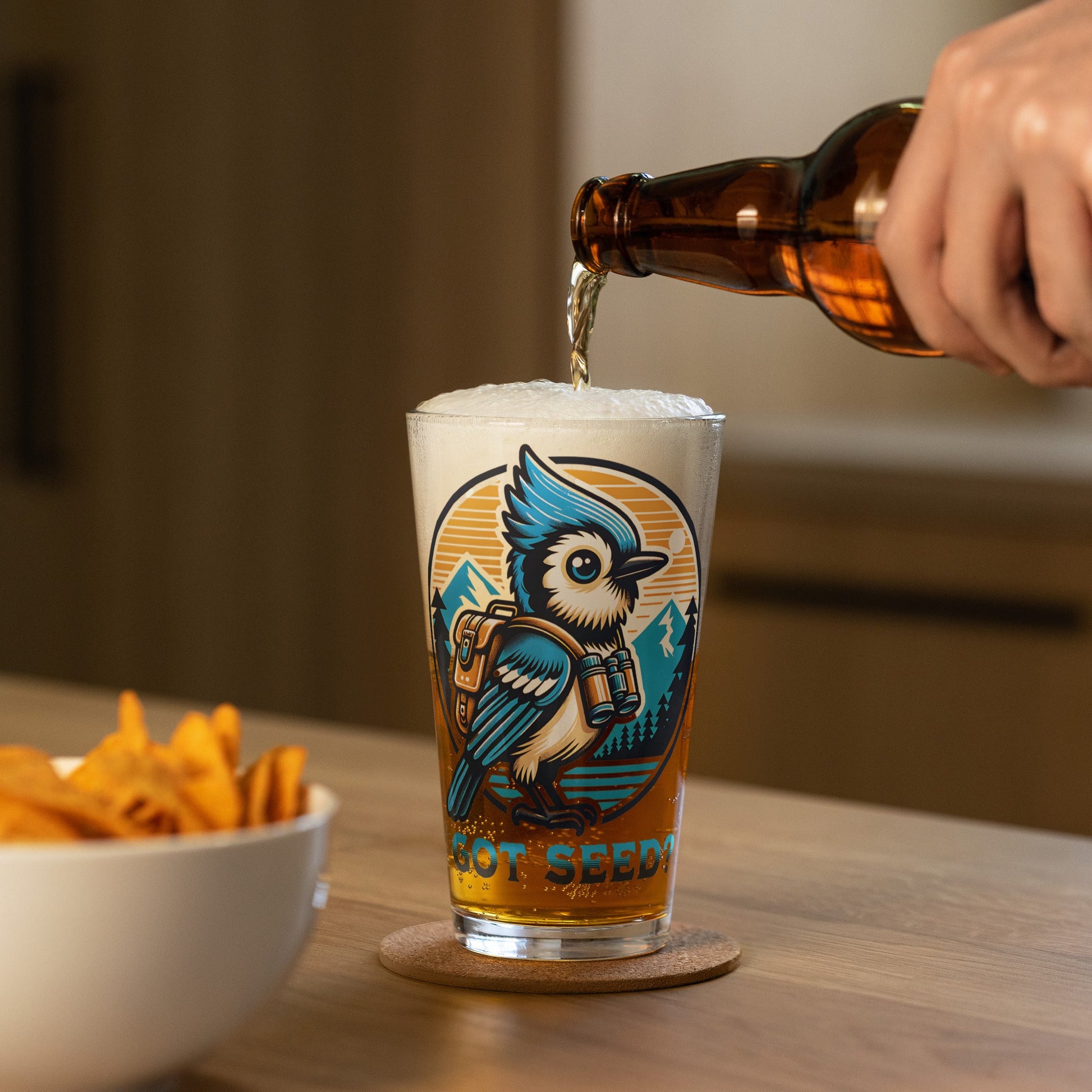 Got Seed? II Pint Glass - Beer Glass - Discovery Co.