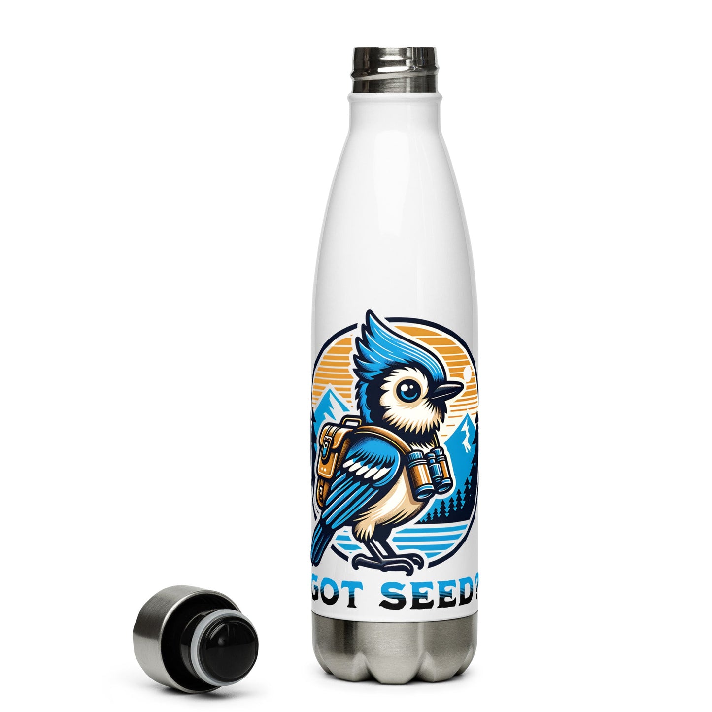 Got Seed? II Stainless Steel Water Bottle - Stainless Steel Water Bottle - Discovery Co.