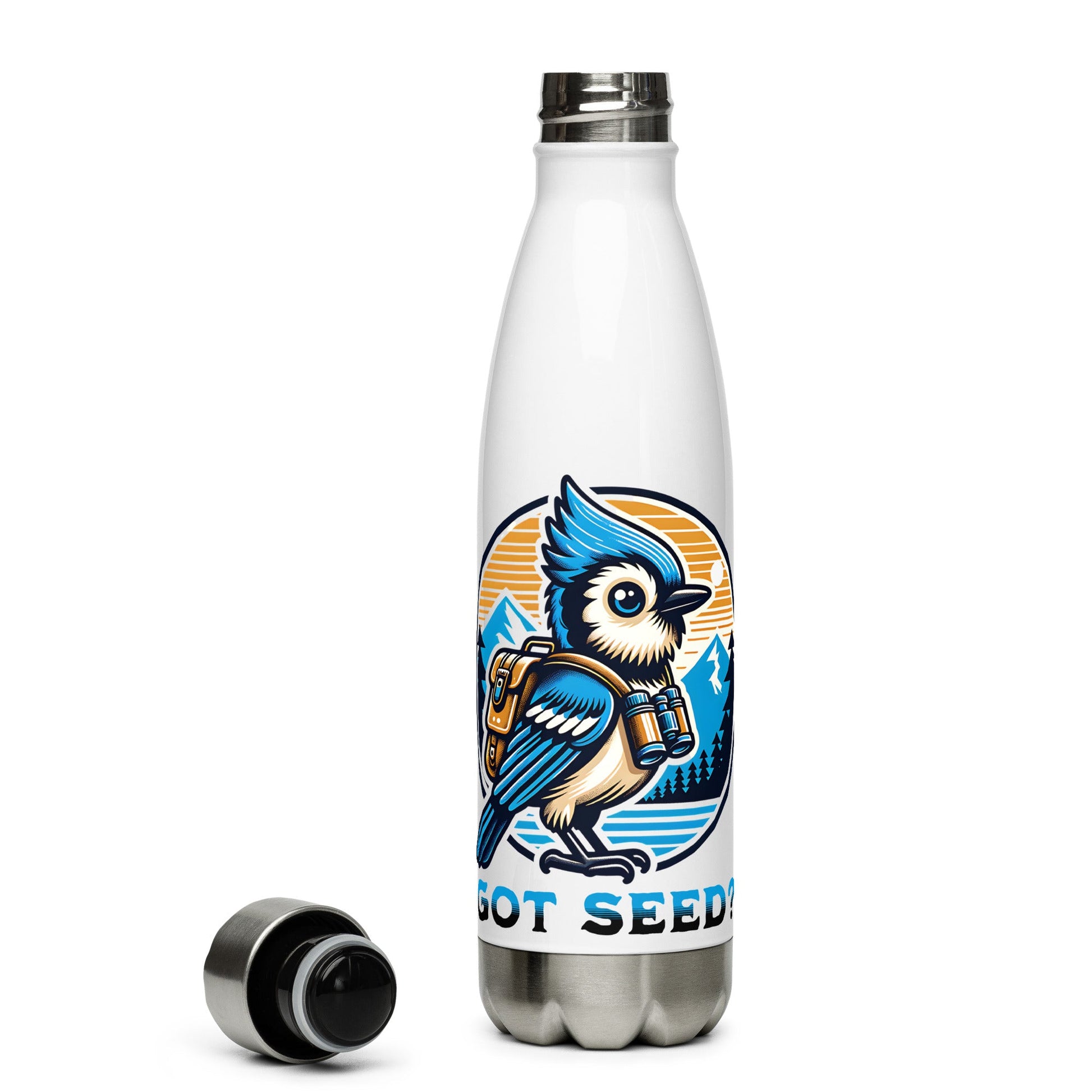 Got Seed? II Stainless Steel Water Bottle - Stainless Steel Water Bottle - Discovery Co.