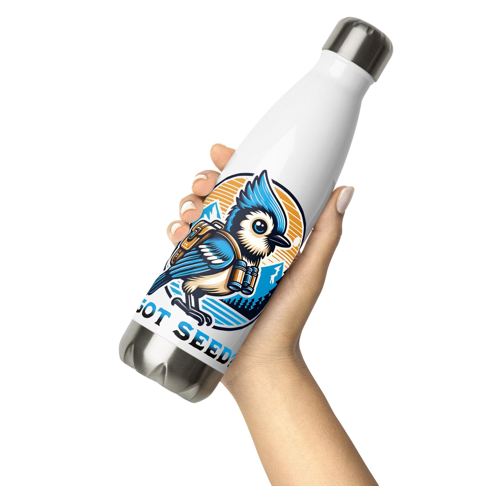 Got Seed? II Stainless Steel Water Bottle - Stainless Steel Water Bottle - Discovery Co.