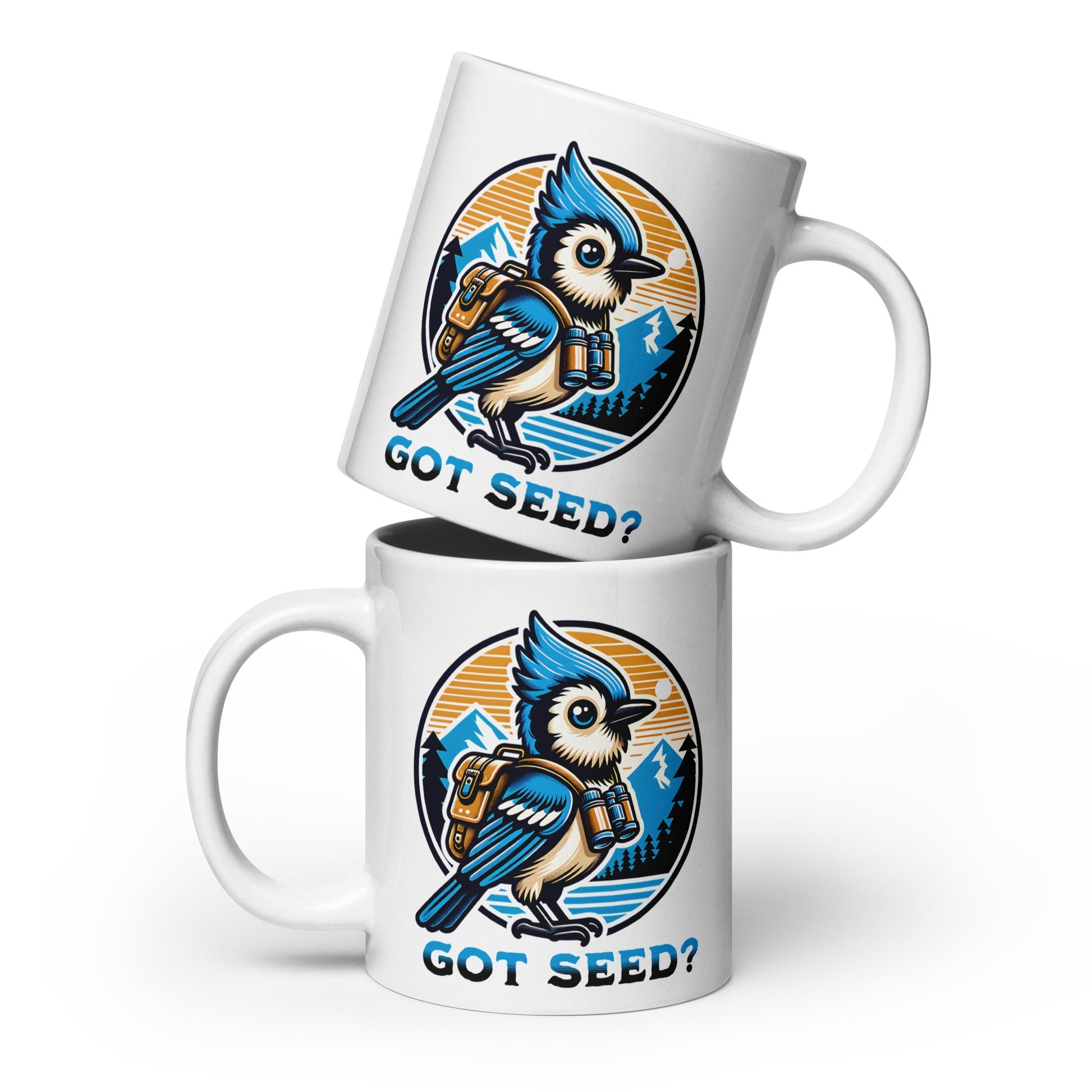 Got Seed? II White Glossy Mug - Mugs - Discovery Co.
