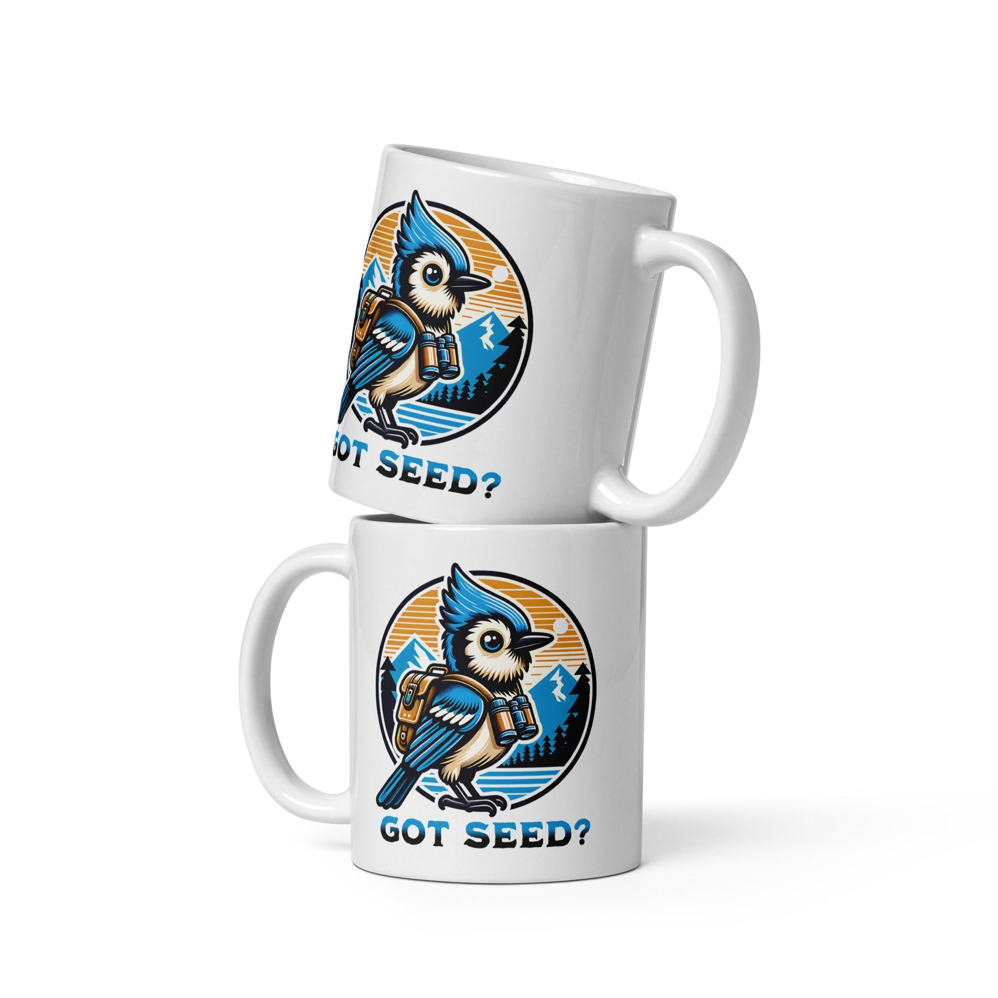 Got Seed? II White Glossy Mug - Mugs - Discovery Co.