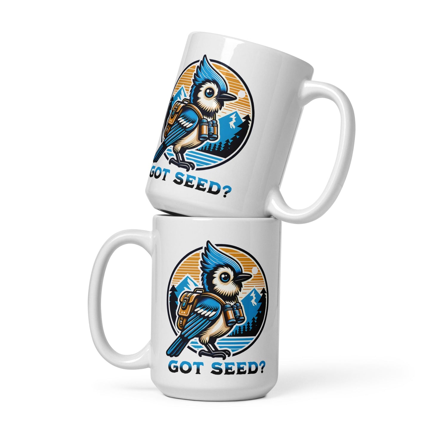 Got Seed? II White Glossy Mug - Mugs - Discovery Co.