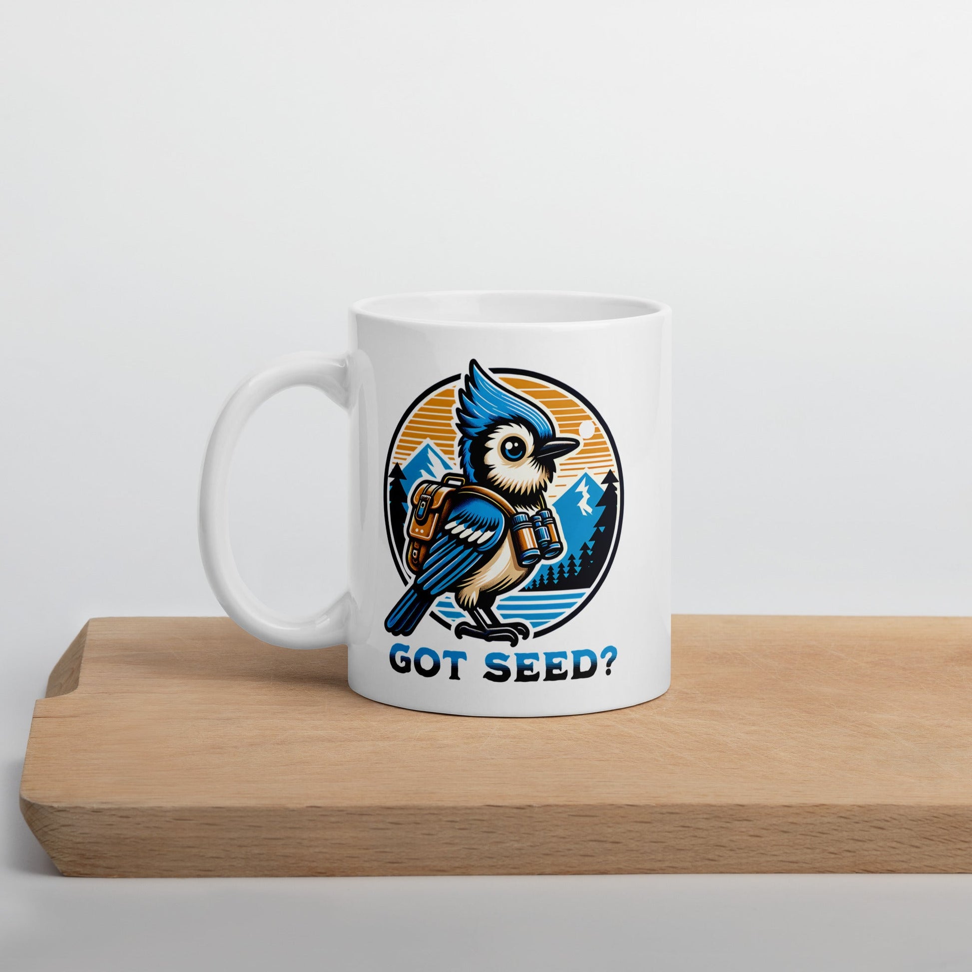 Got Seed? II White Glossy Mug - Mugs - Discovery Co.