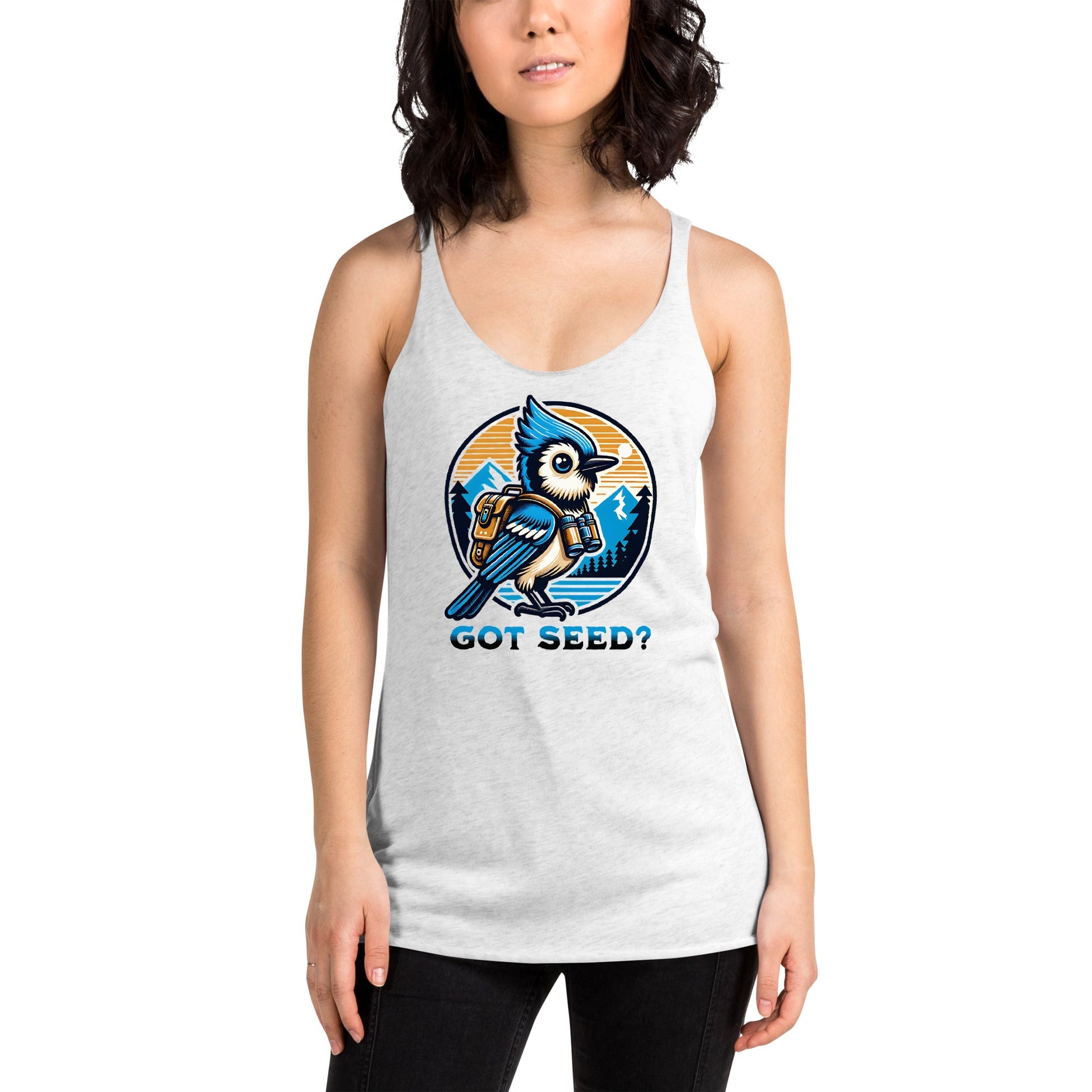 Got Seed? II Women's Racerback Tank - Women's Shirts - Discovery Co.