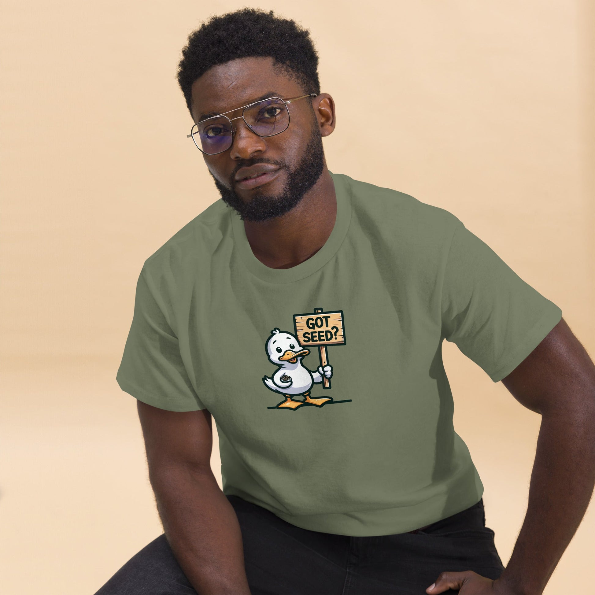 Got Seed? Men's (Unisex) Classic Tee - Men's Shirts - Discovery Co.