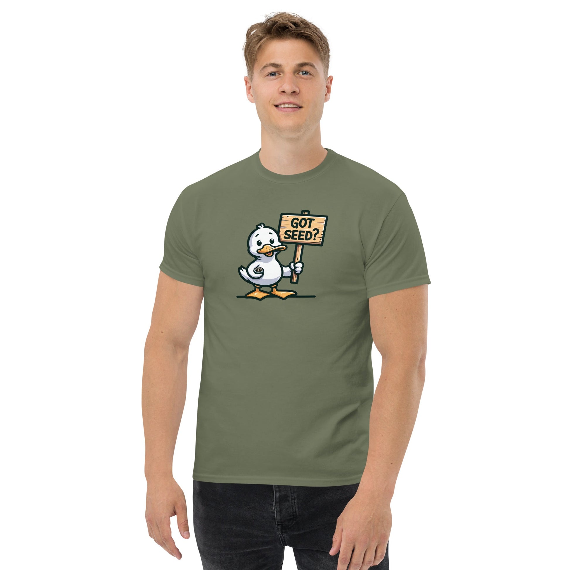 Got Seed? Men's (Unisex) Classic Tee - Men's Shirts - Discovery Co.
