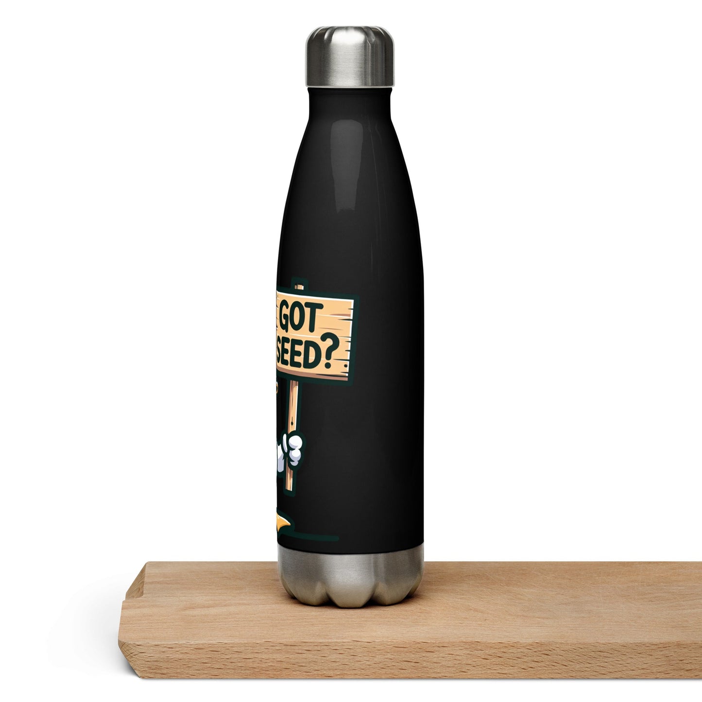 Got Seed? Stainless Steel Water Bottle - Stainless Steel Water Bottle - Discovery Co.