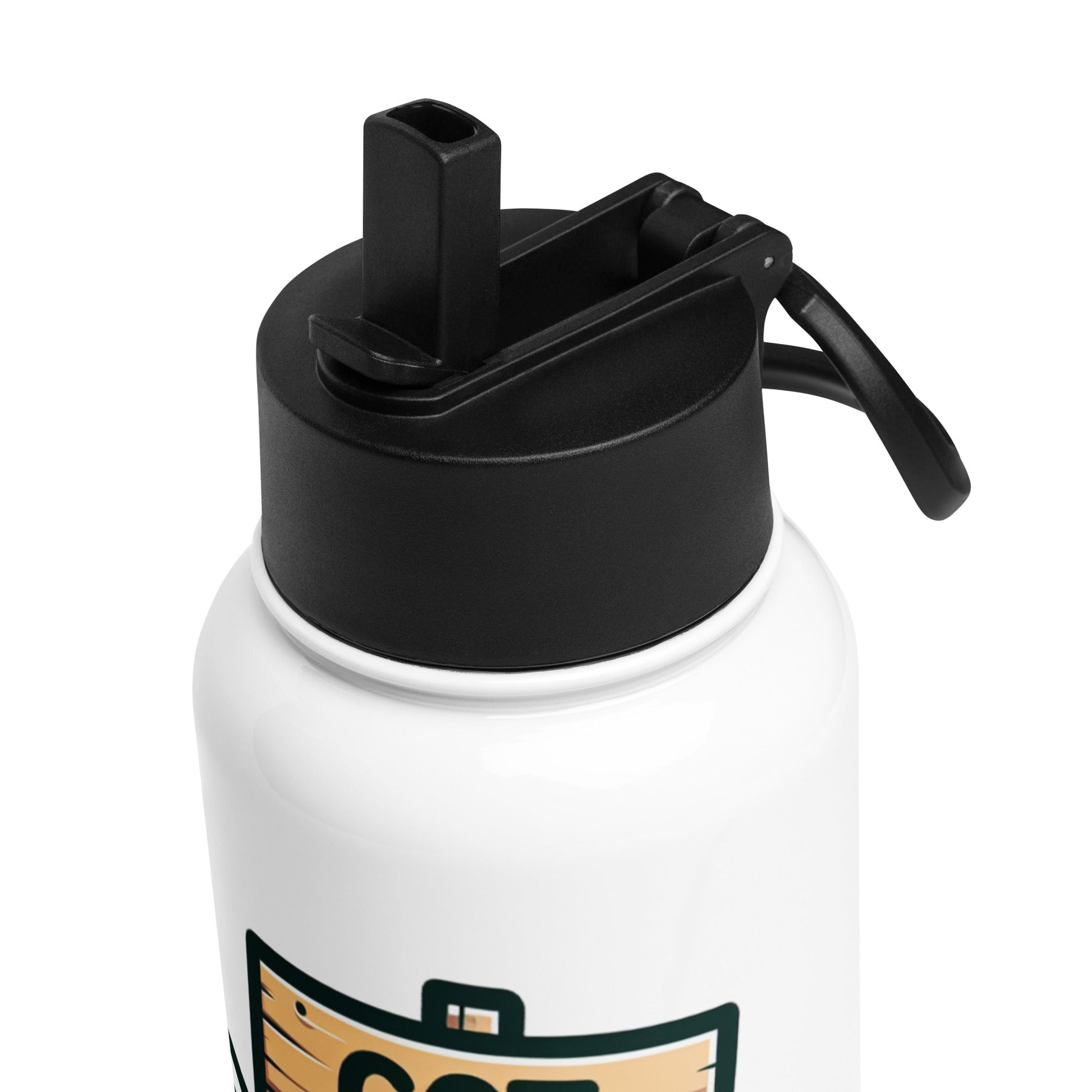 Got Seed? Stainless Steel Water Bottle With Straw Lid - Stainless Steel Water Bottle With Straw Lid - Discovery Co.