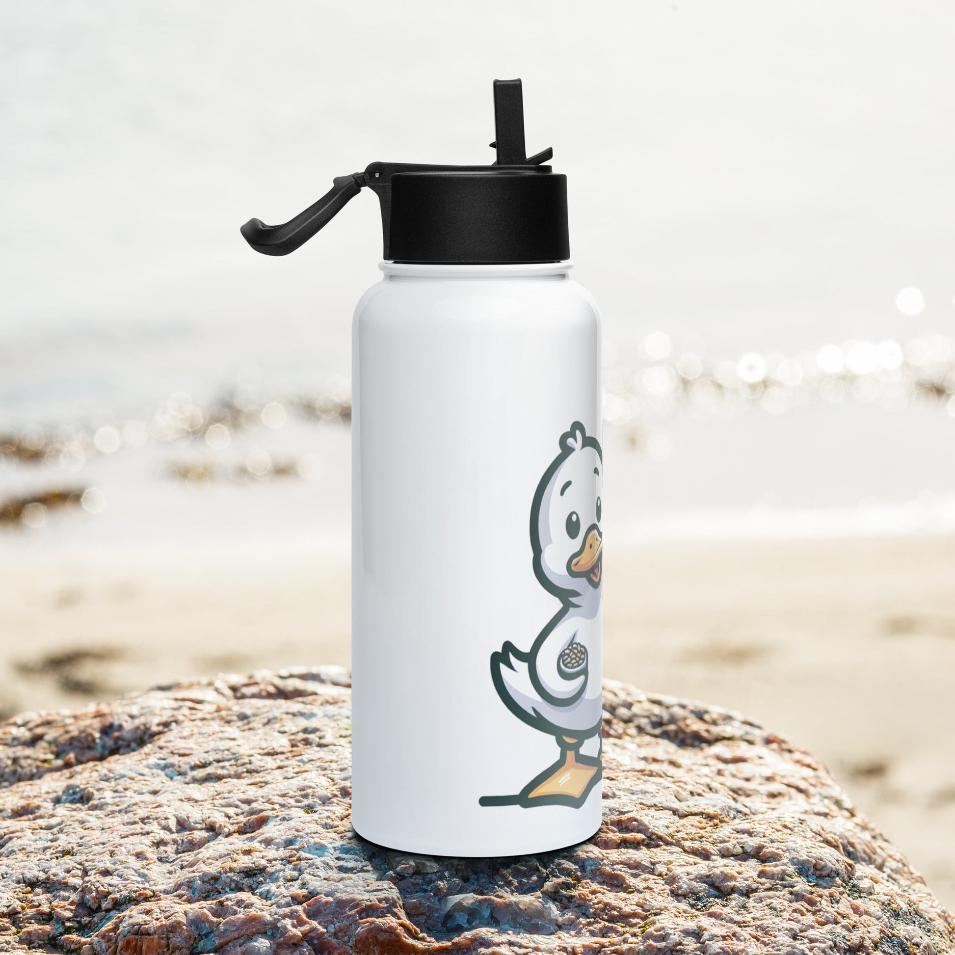 Got Seed? Stainless Steel Water Bottle With Straw Lid - Stainless Steel Water Bottle With Straw Lid - Discovery Co.