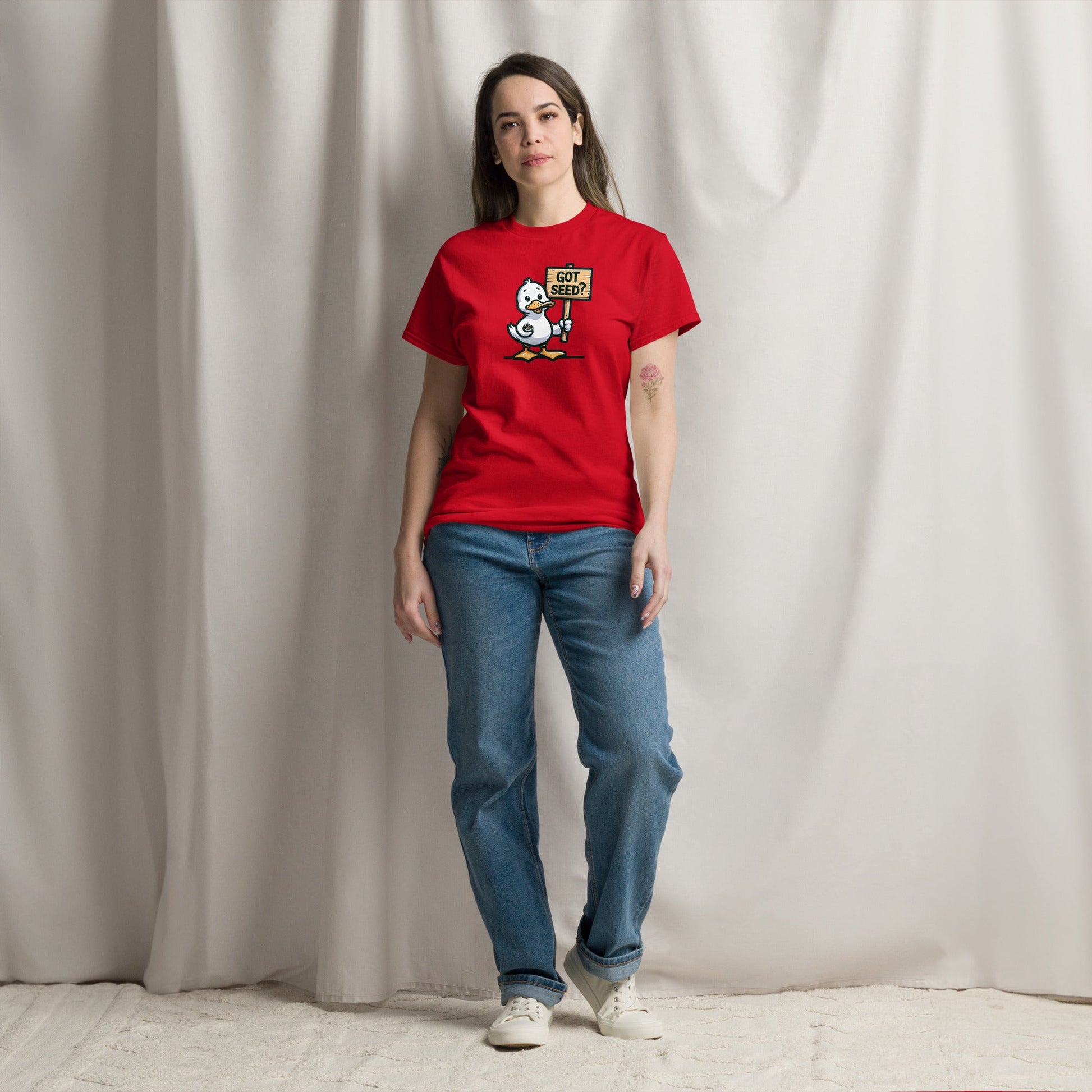 Got Seed? Women's (Unisex) Classic Tee - Women's Shirts - Discovery Co.